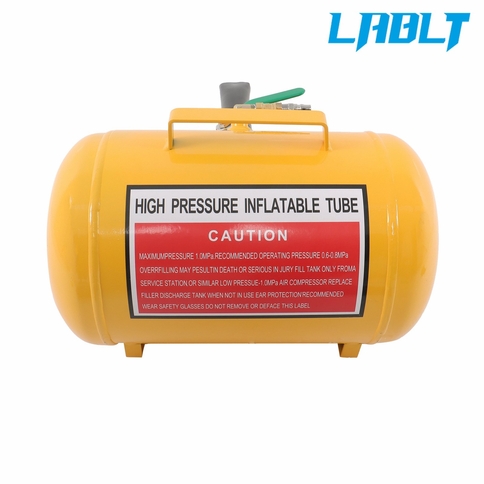 Heavy Duty Air Tire Bead Seater Blaster Seating Tool 5 Gallon 145PSI Yellow