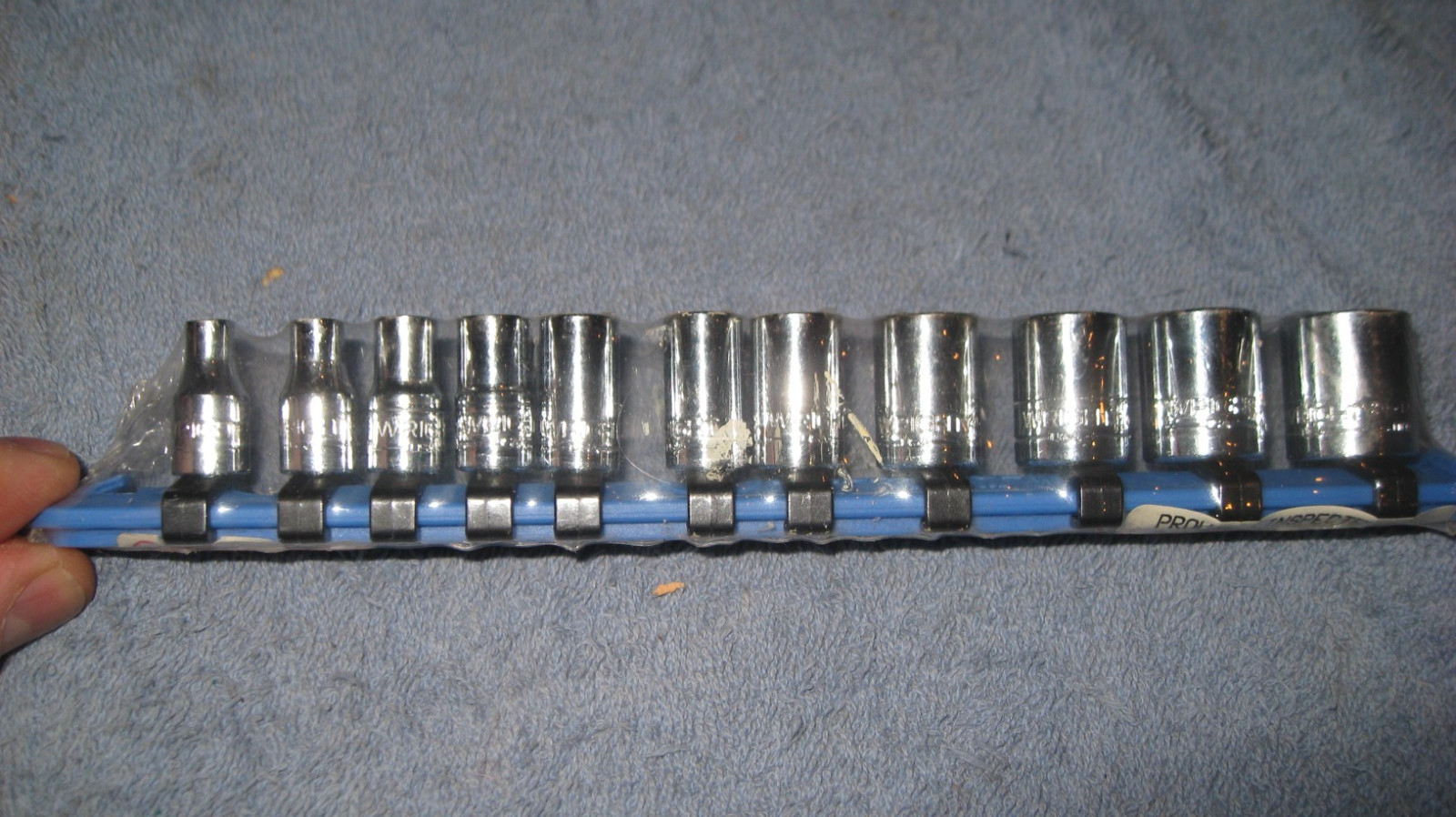 WRIGHT 256 1/4″ dr 6pt 11piece metric 4mm-14mm new still wrapped in plastic NOS