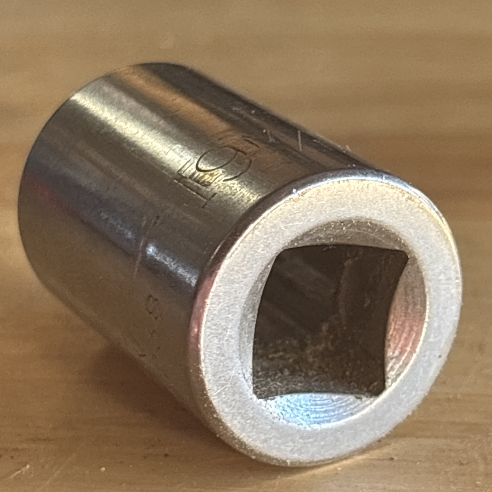 Craftsman 19mm Shallow Socket 1/2″ Drive 12 Point V Series 44238 USA