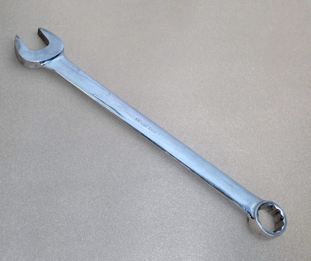 Snap-on 12 Point Combination Wrench OEX42 USA Size 1-5/16″
