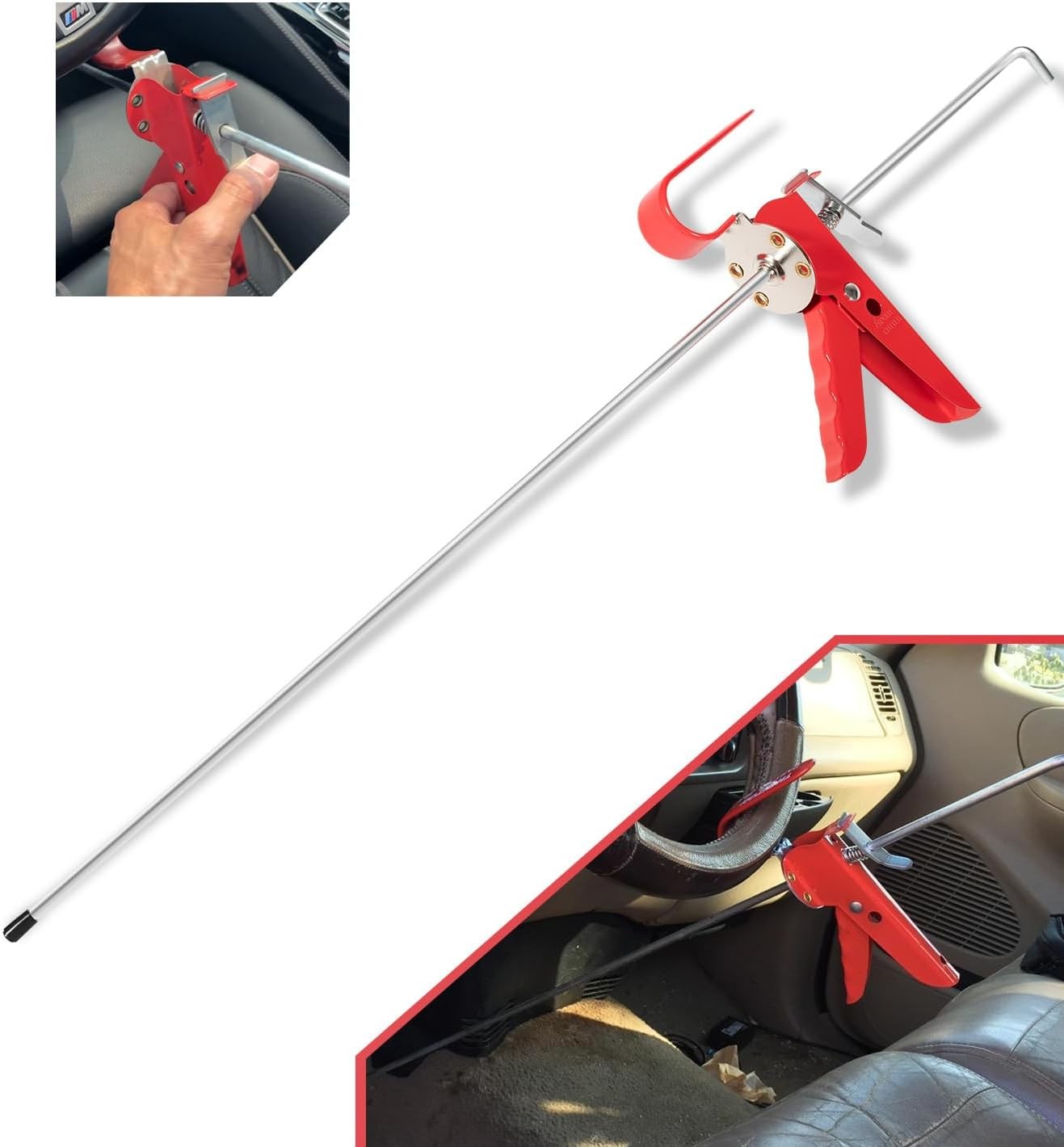 THE393 PEDAL DEPRESSOR ADJUSTABLE 36-INCH BRAKE PEDAL DEPRESSOR FOR MOST VEHICLE
