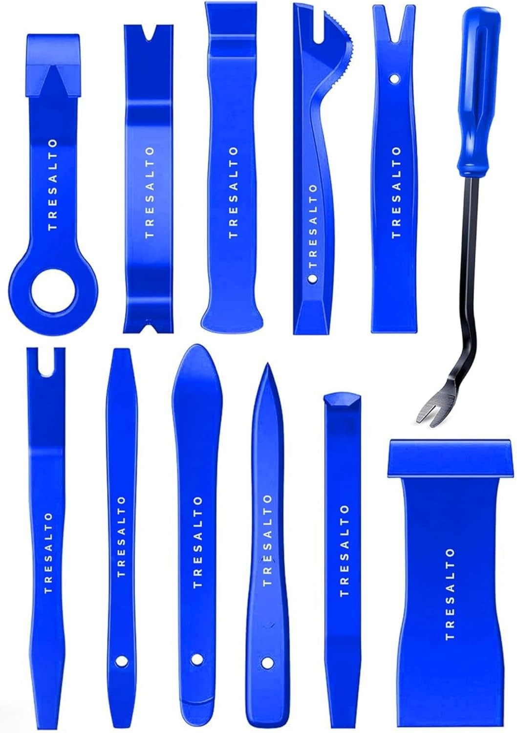 Compact 12 Piece Auto Trim Removal Tools for Effortless Clip and Molding Tasks