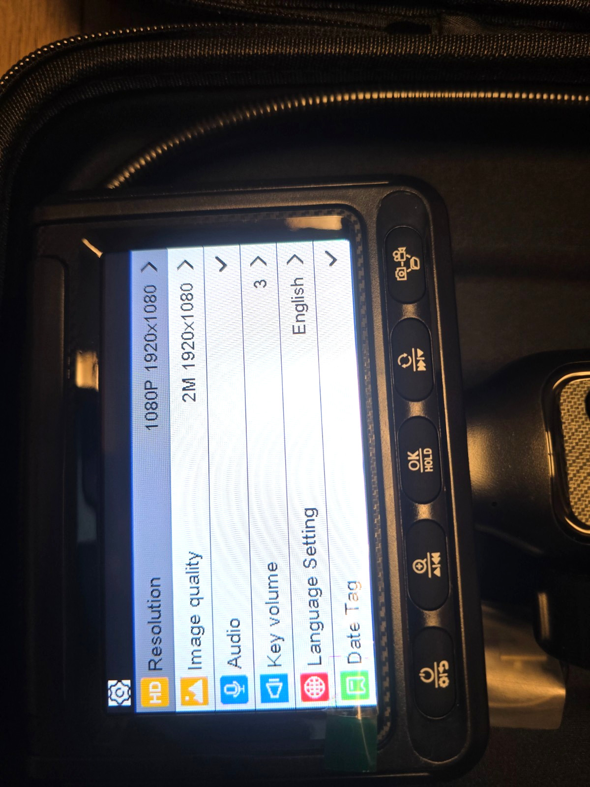New Articulating Digital Endoscope/ Borescope Camera with light & Case