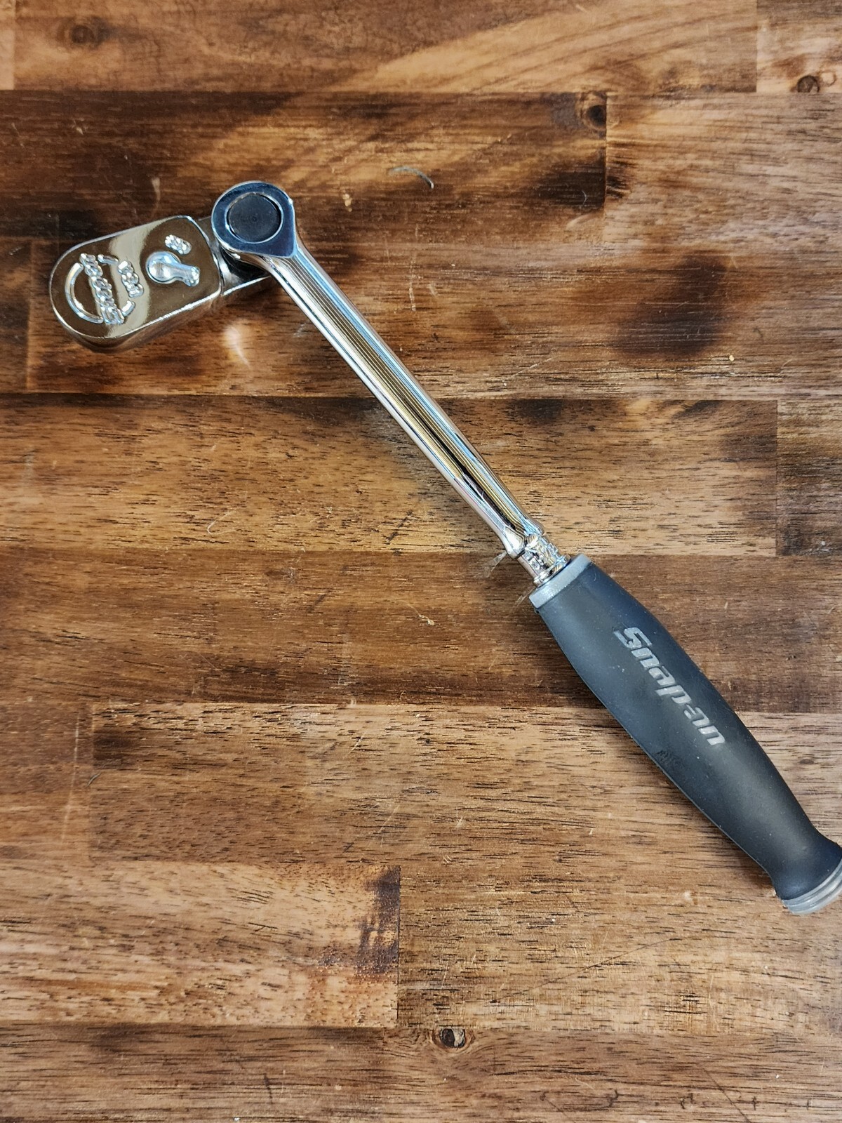 NEW Snap On TH72MP 1/4″ Indexing Multi-Position Ratchet DARK TITANIUM Soft Grip