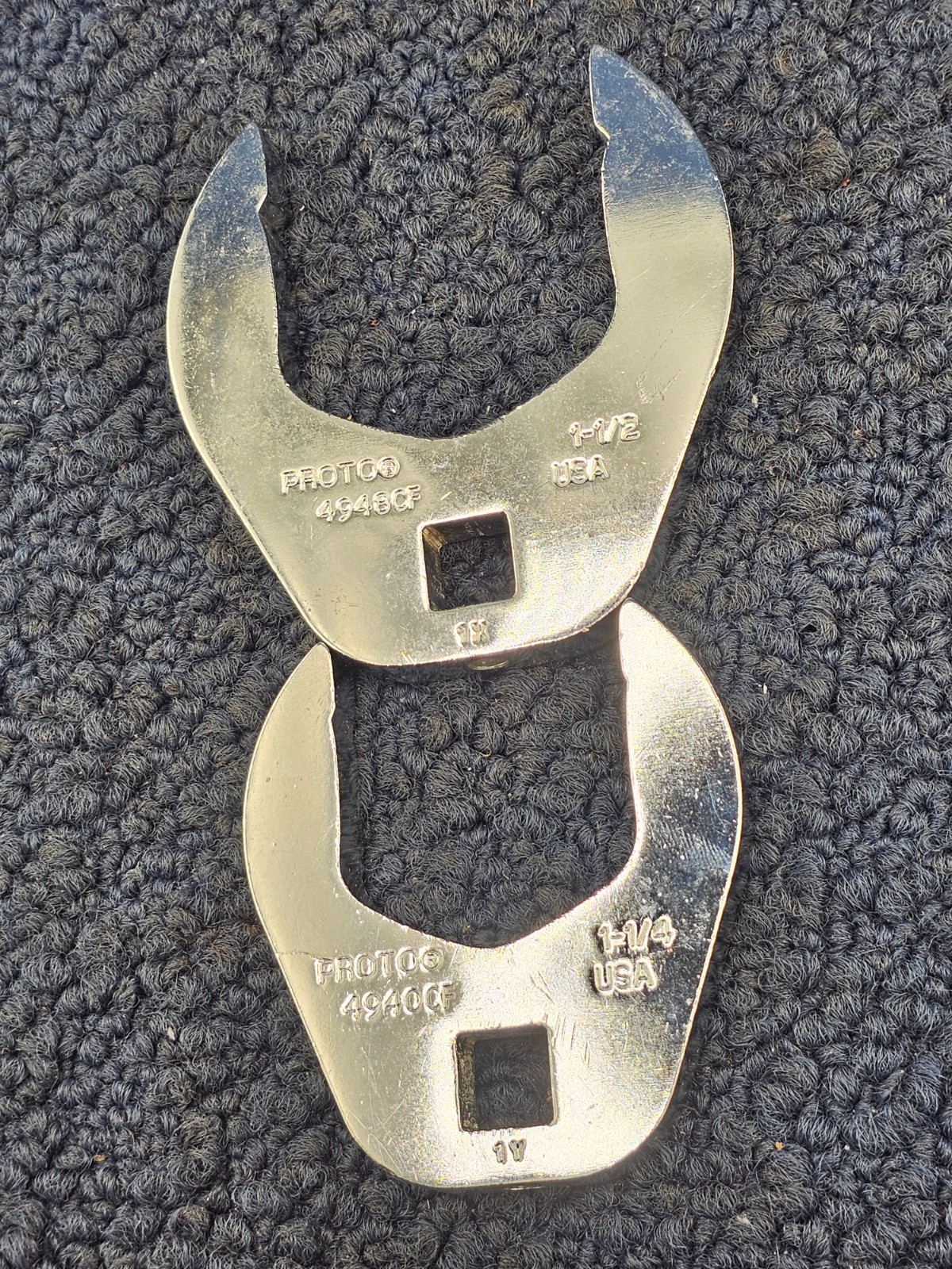 (20 PIECES) Proto Metric Crowfoot Wrench 7/16″-1-9/16″