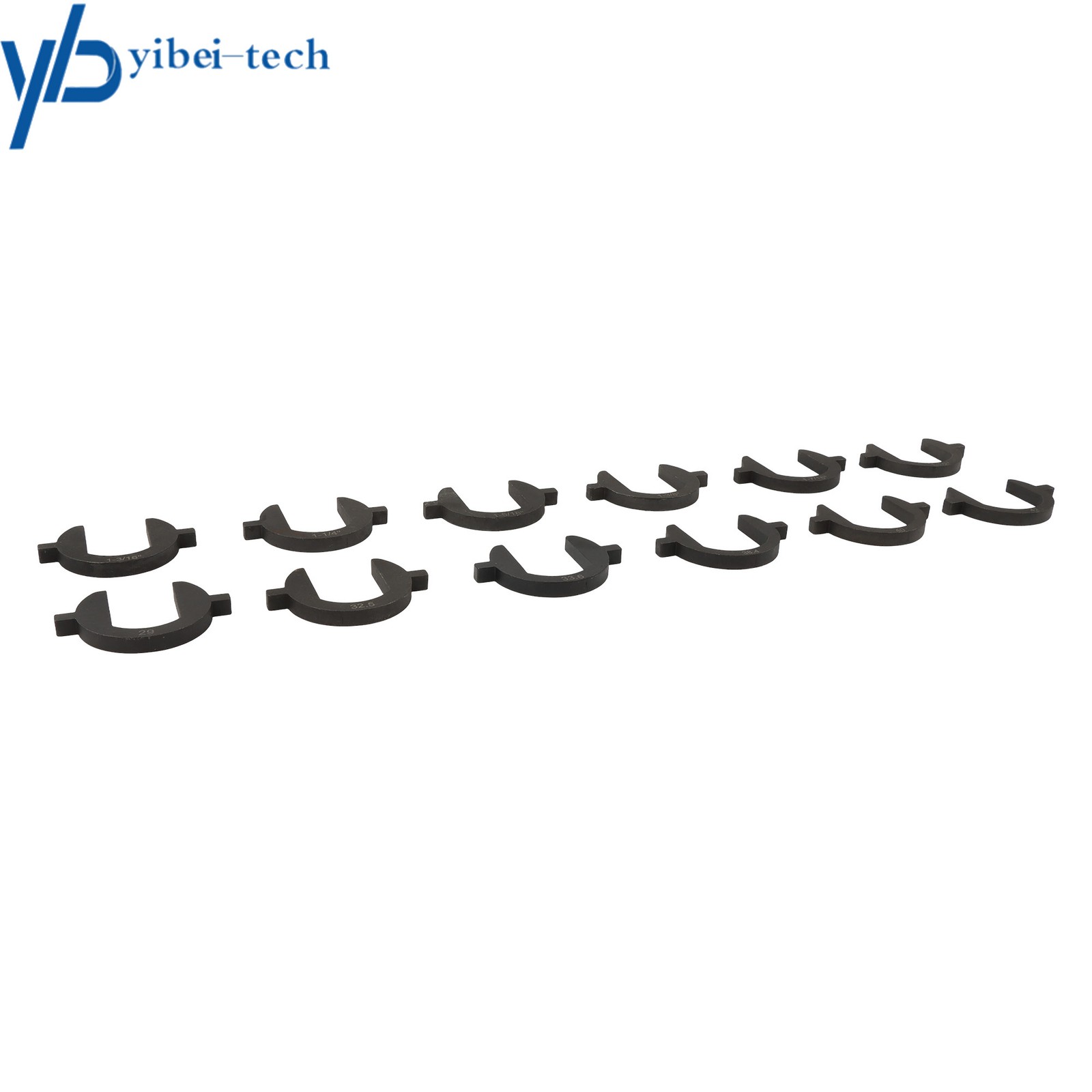 13PCS Inner Tie Rod Removal Installation Tool Set with 12 SAE & Metric Adaptors
