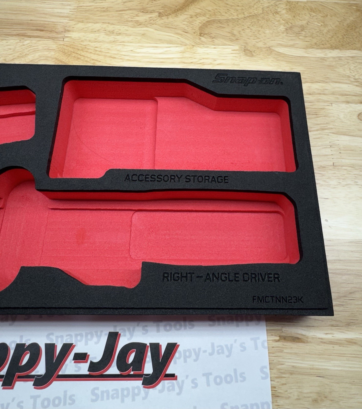 Snap-on NEW RED FOAM For 2pc NanoAxcess Set CTNN2Q3KF FMCTNN23K