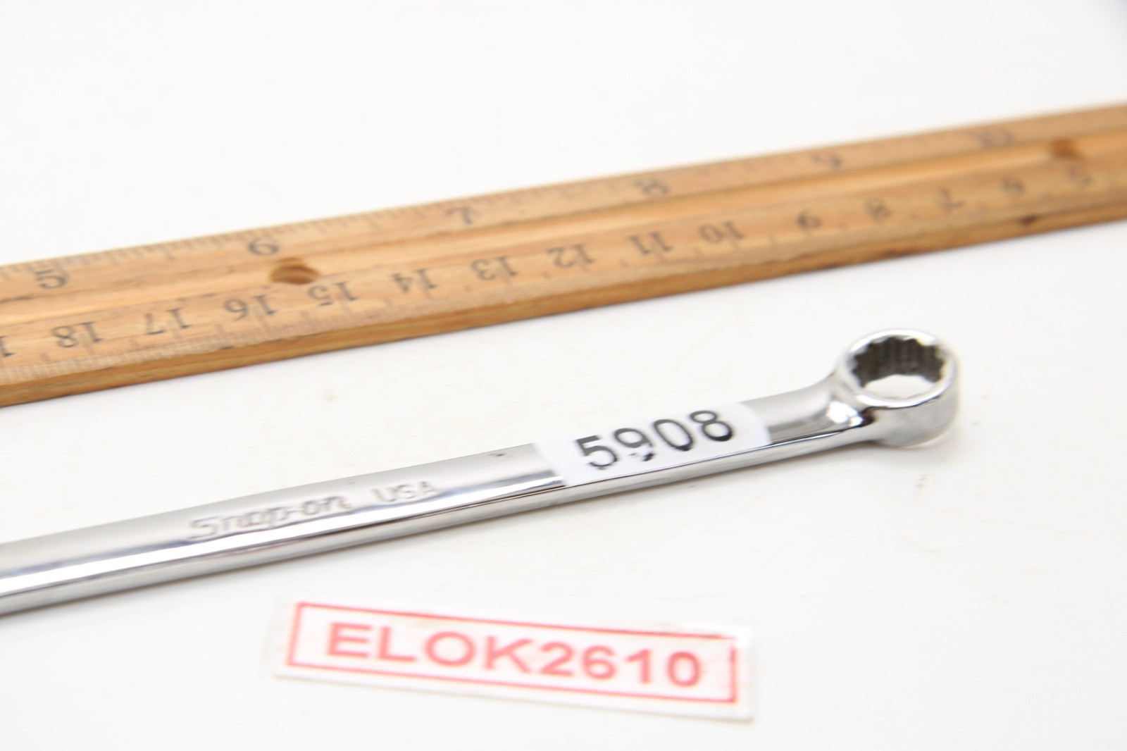 Snap-on SOEXM9 9mm 12 Point Metric Flank Drive Combination Wrench USA