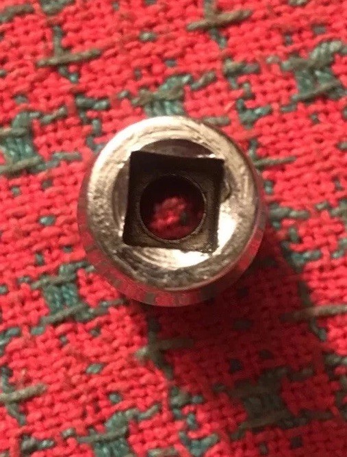 Snap On Tools 9/32″ Square Internal Pipe Plug Socket PP409 🇺🇸 Nice!