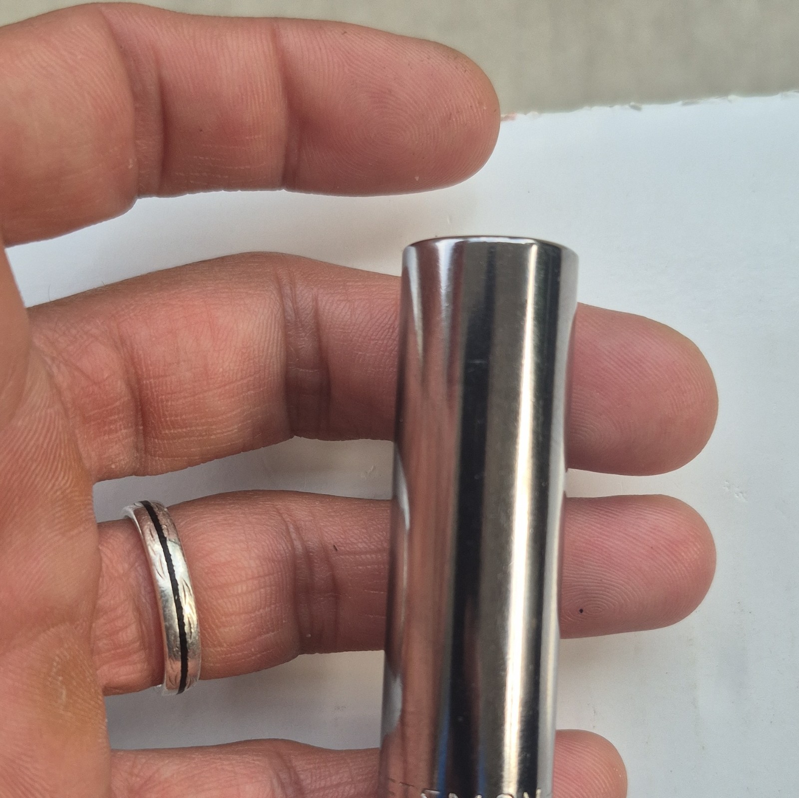 Craftsman USA G2 43312 1/2 12-Point Deep Socket 3/8 Drive Vintage Chrome Mint