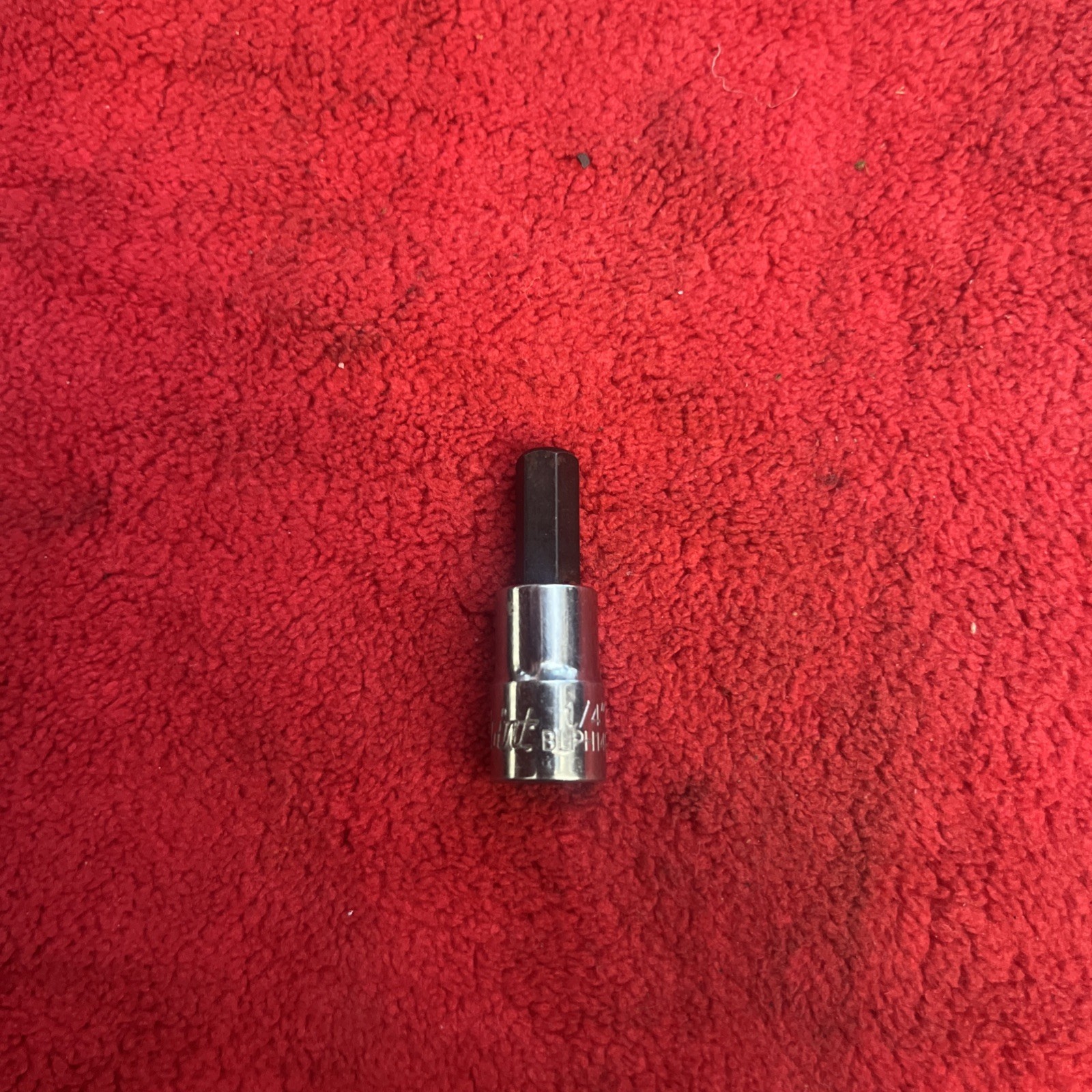 Blue Point Tools New BLPH1414 1/4″ Drive 1/4″ SAE Hex Socket Bit Driver F/S