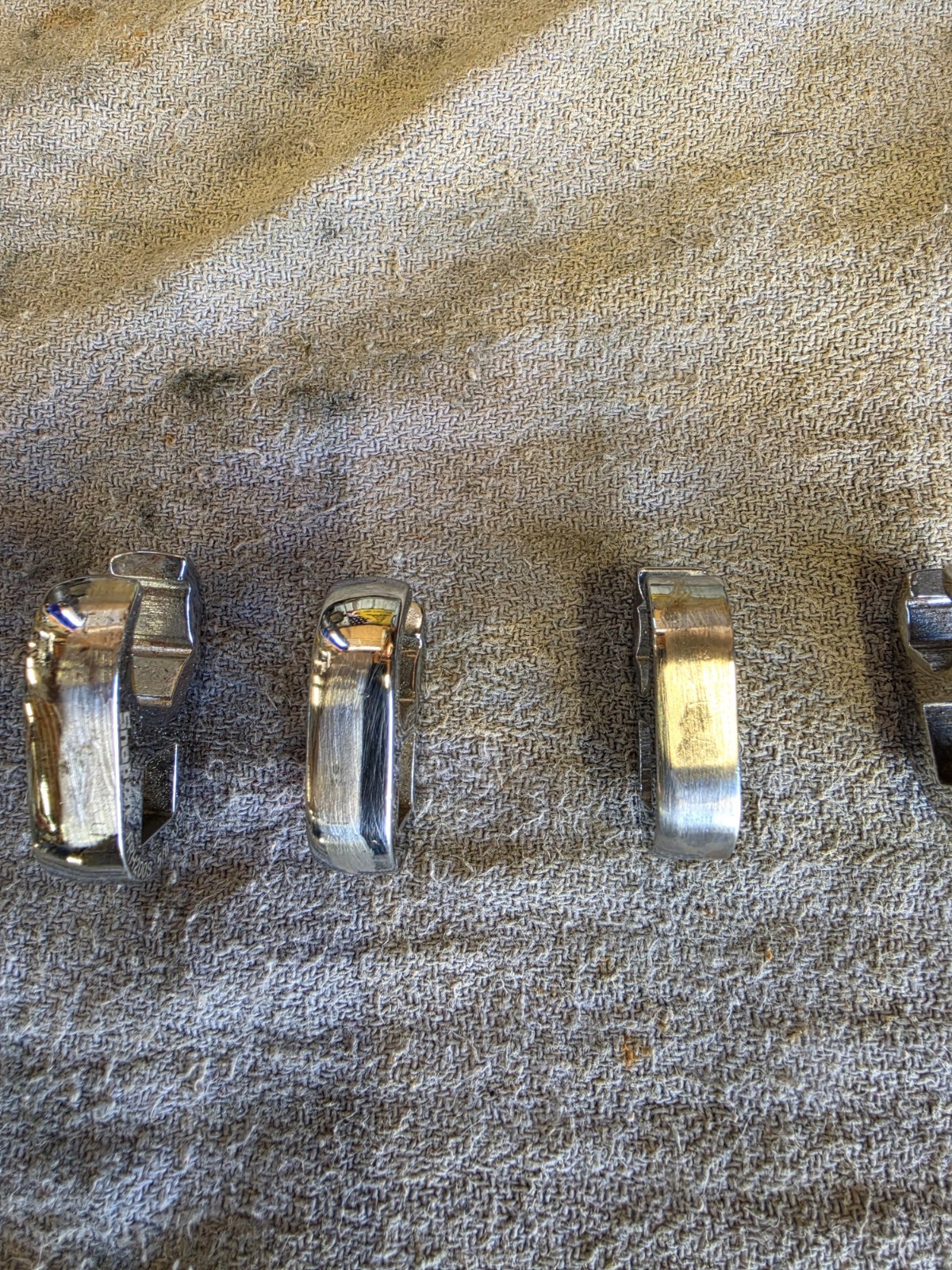 Snap-on 7pc 3/8″ Drive SAE 6-Point Flank Drive Flare Nut Crowfoot Set 3/8″-3/4