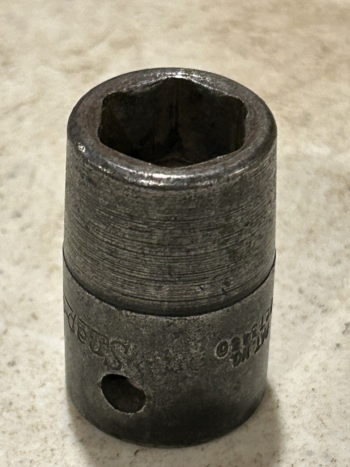 Vintage Snap On Snap-On Tools 9/16” 6 Point Impact Socket IM180 Made In USA