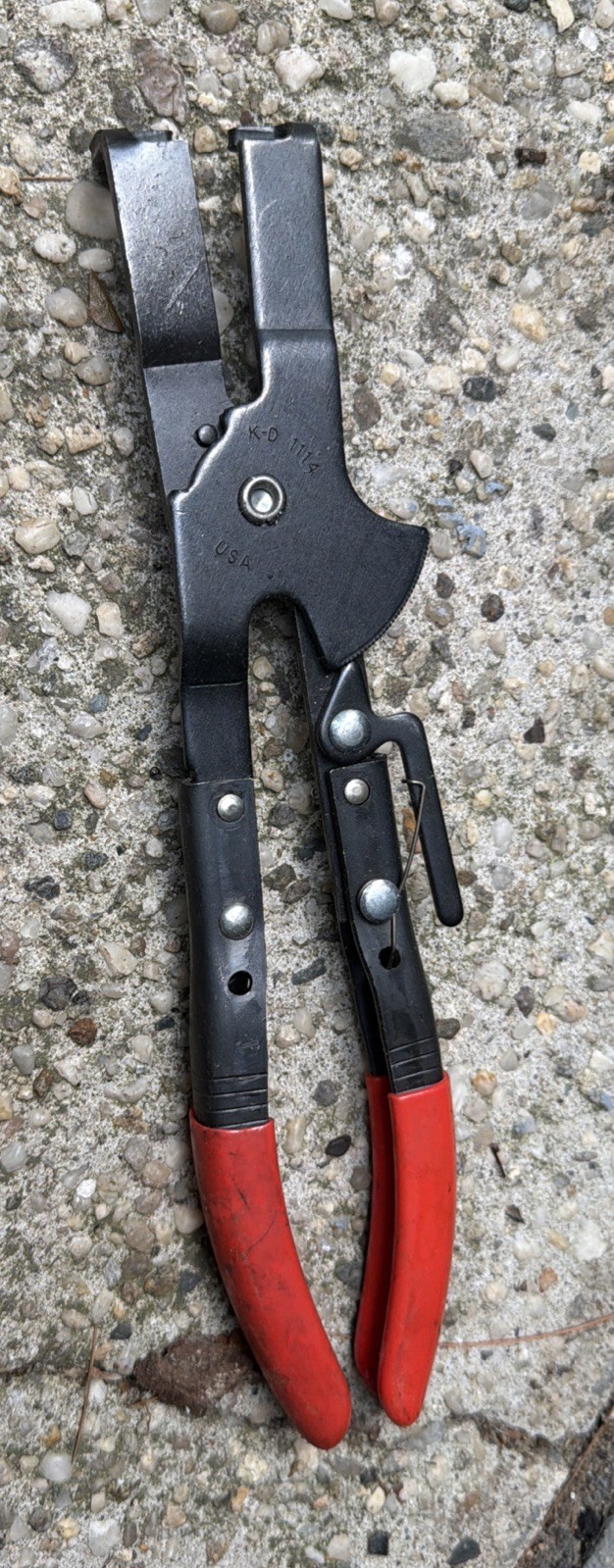 KD Tools USA Pliers Ratcheting Self Lock Piston Ring Compressor 67-159mm KD1114