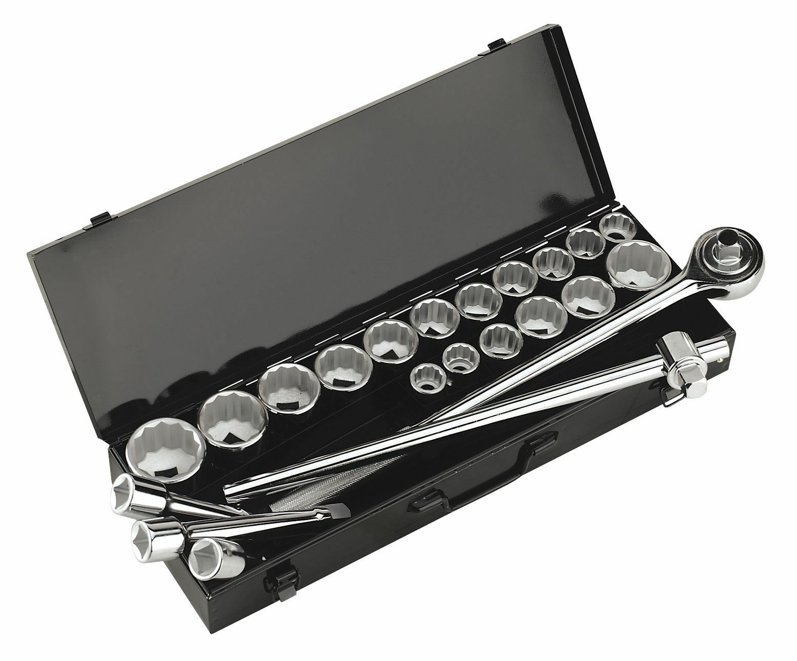 Sealey AK259/CRV Socket Set 22pc 3/4″Sq Drive 12-point WallDrive