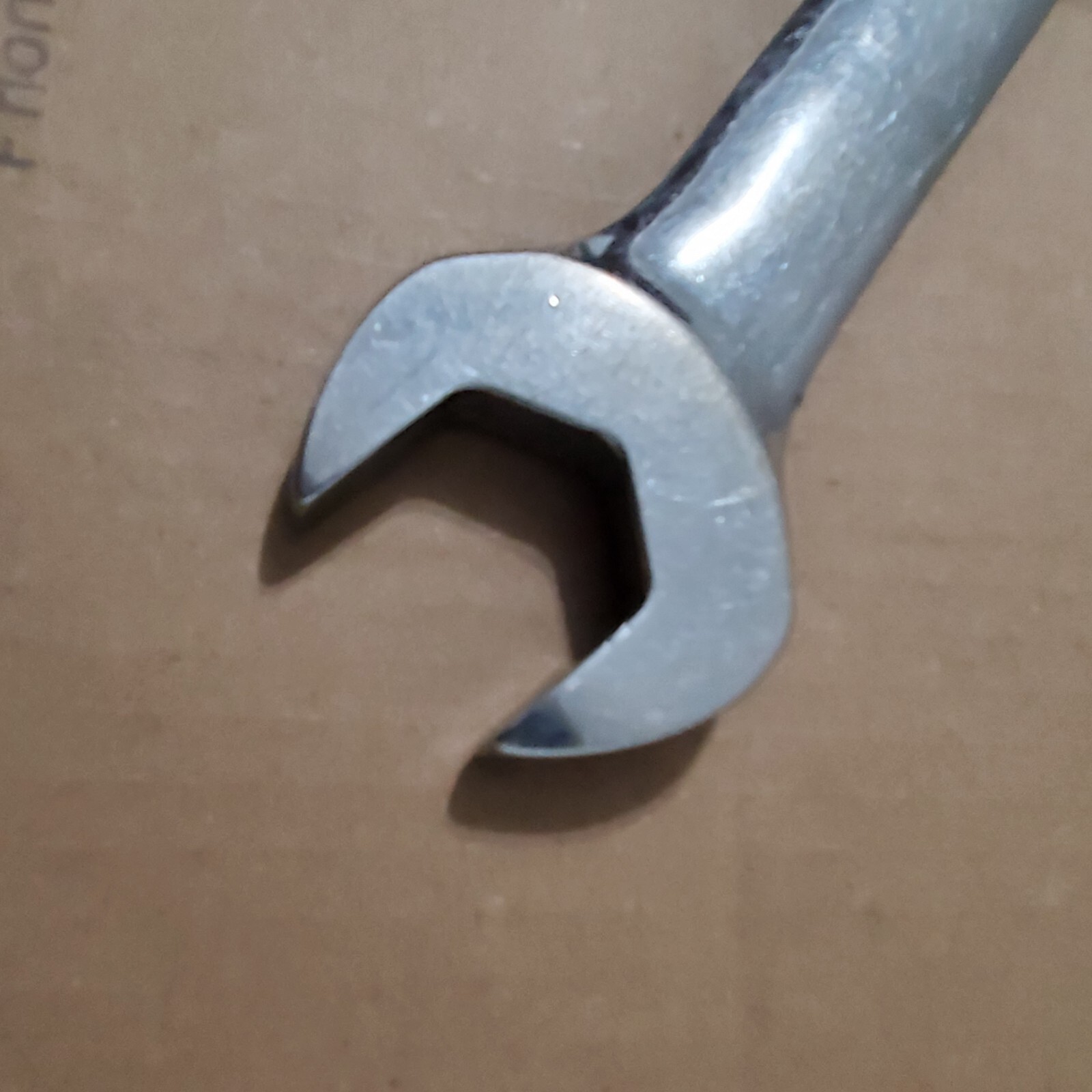 Pittsburgh Combination Wrench 1-1/8″ SAE 12pt Chrome Finish, 15.5″. Estate Find
