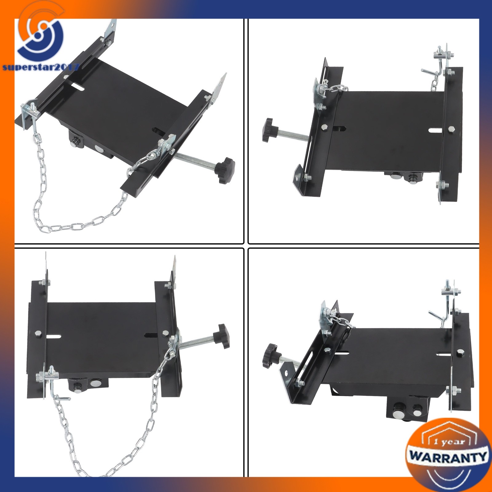 1/2 ton Transmission Floor Jack Adapter for Vehicle Repairs 1100lbs