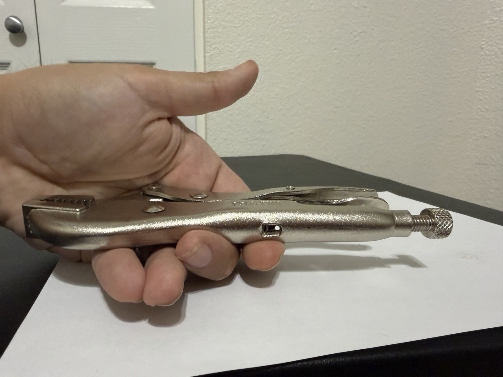 MAC TOOLS MLP7SJ 7″ Straight Jaw Locking Pliers Vice Grip Free Shipping