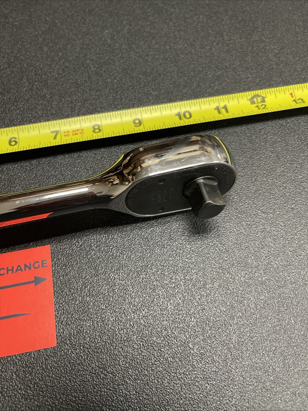 Snap-on Tools USED NEW STYLE 1/2″ Drive Fine 80 Tooth Chrome Handle Ratchet S80A