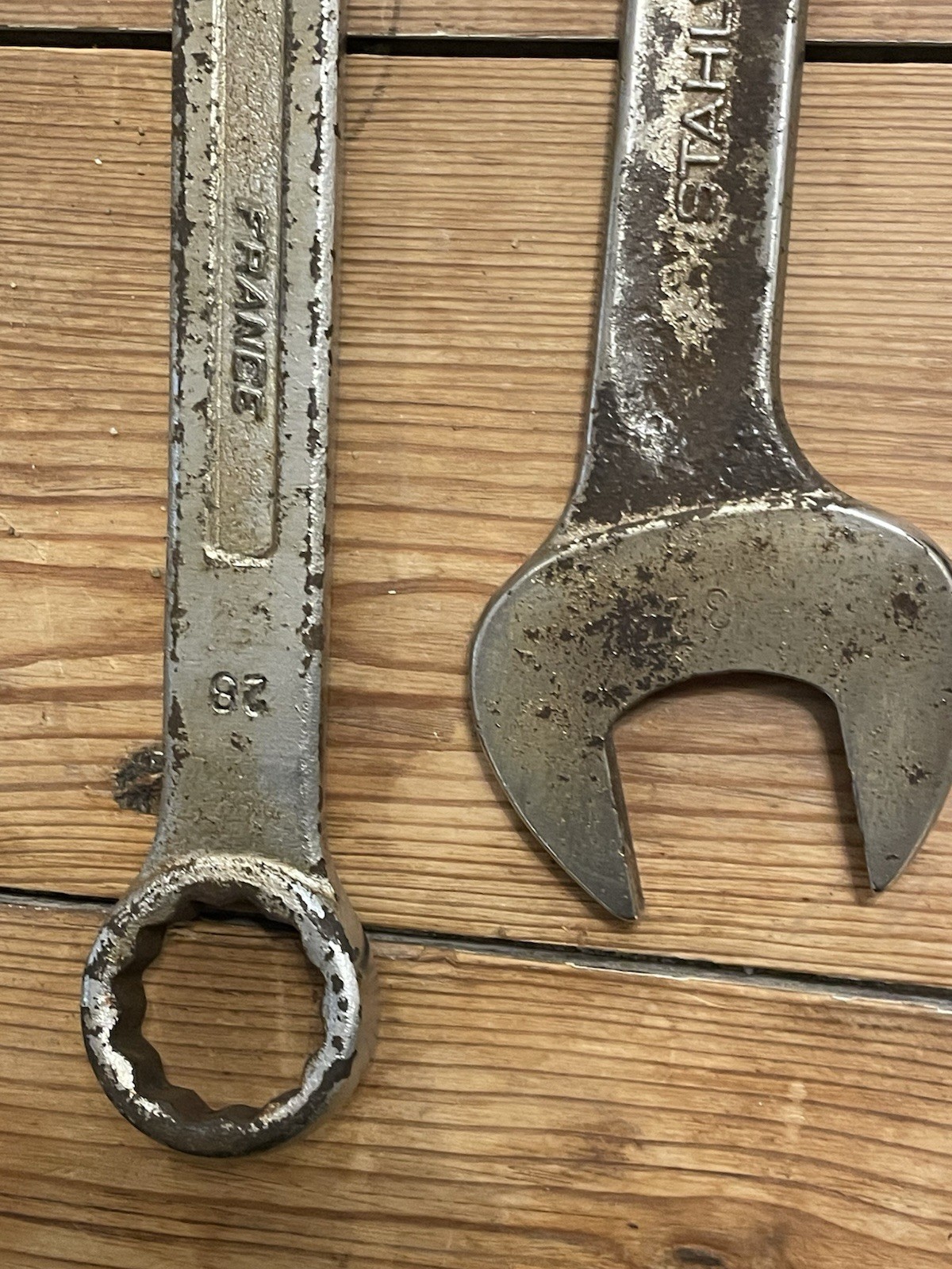 Facom No40L 28mm 15” Stahlwille Motor 10 30 32mm 17 19mm Spanner Vintage Lot