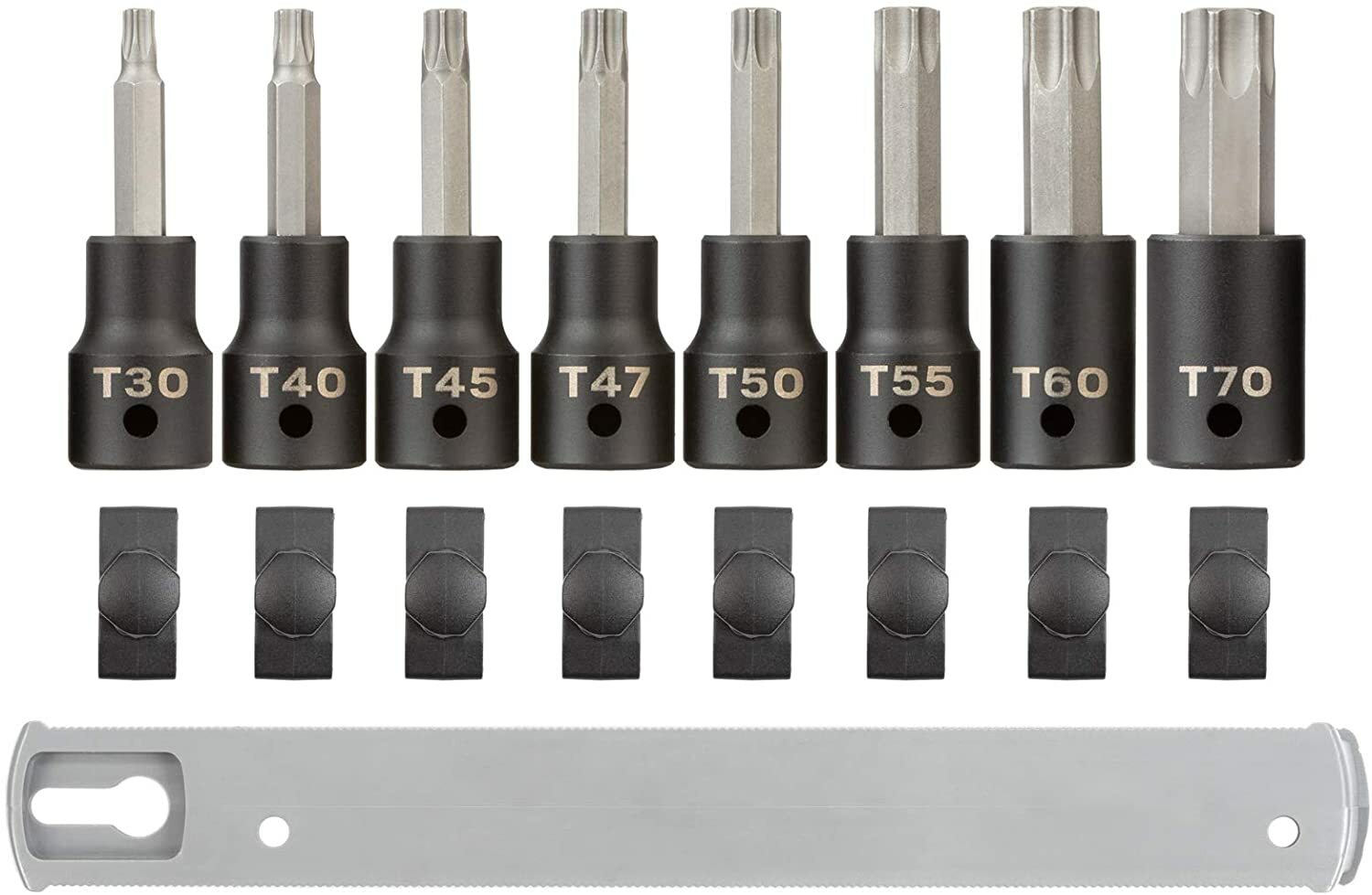 Tekton 8 Pc 1/2” Drive Impact Torx Bit Socket Set T30-T70 SIB92102