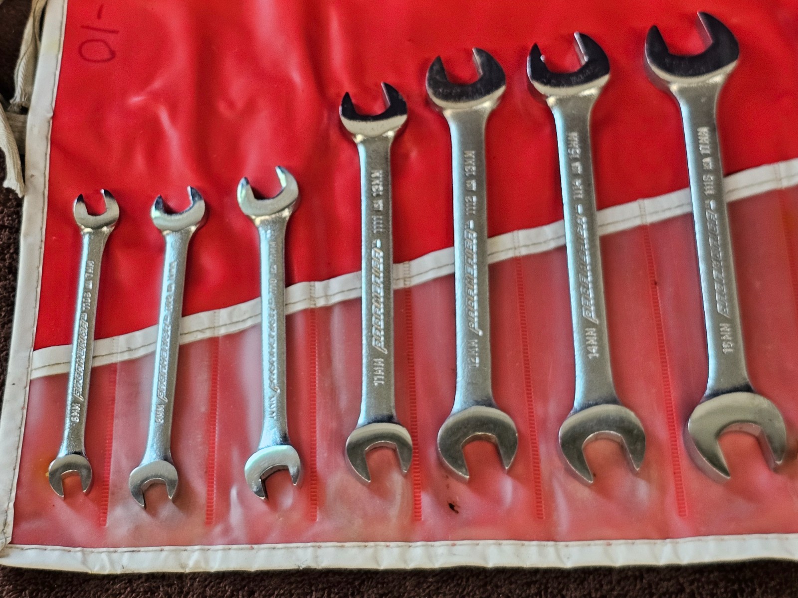 11 Pro America Double Opened Ended End Wrench Set Metric 6MM 32mm USA