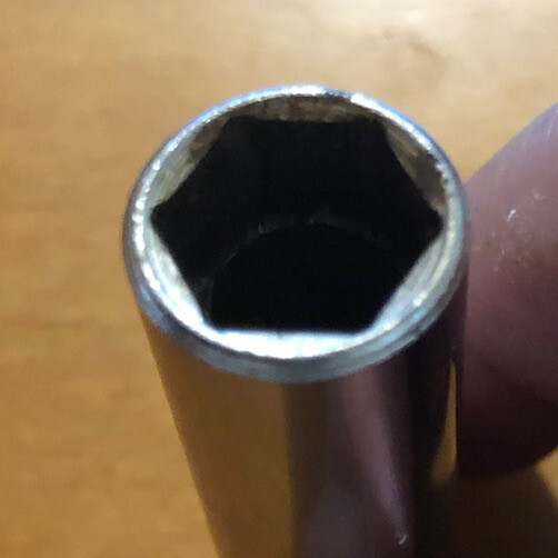 SNAP-ON TOOLS 1/4″ DRIVE 7/16″ DEEP 6 PT SOCKET STM14 USA