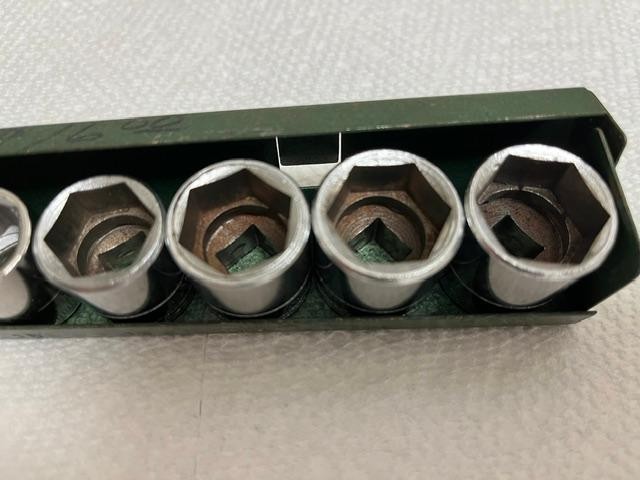 S-K 3/8” Drive METRIC Socket Set with METAL Tray