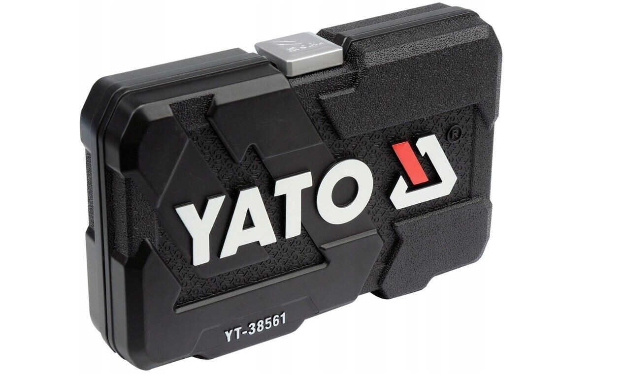 3/8″ Socket Set Ratchet 22pcs Yato Professional AS-DRIVE In Handy Case YT-38561