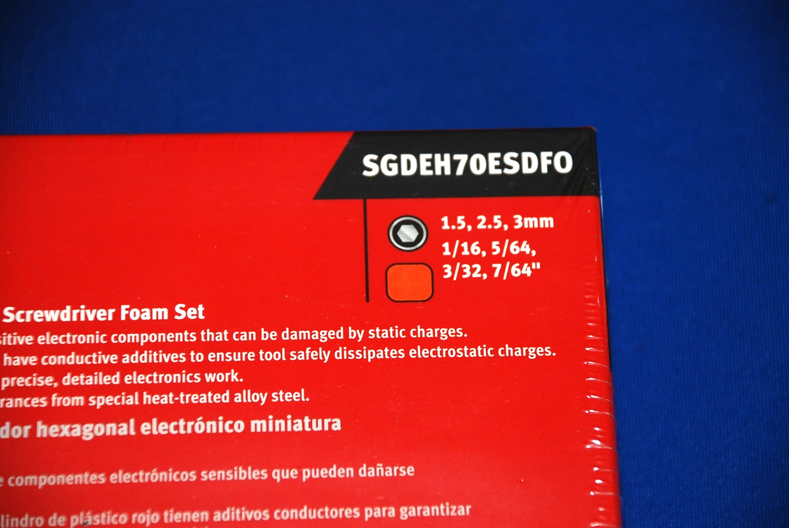 Snap-on NEW 21 Piece Orange PRO-FI Electronic Mini Hex, Screwdriver & TORX Set
