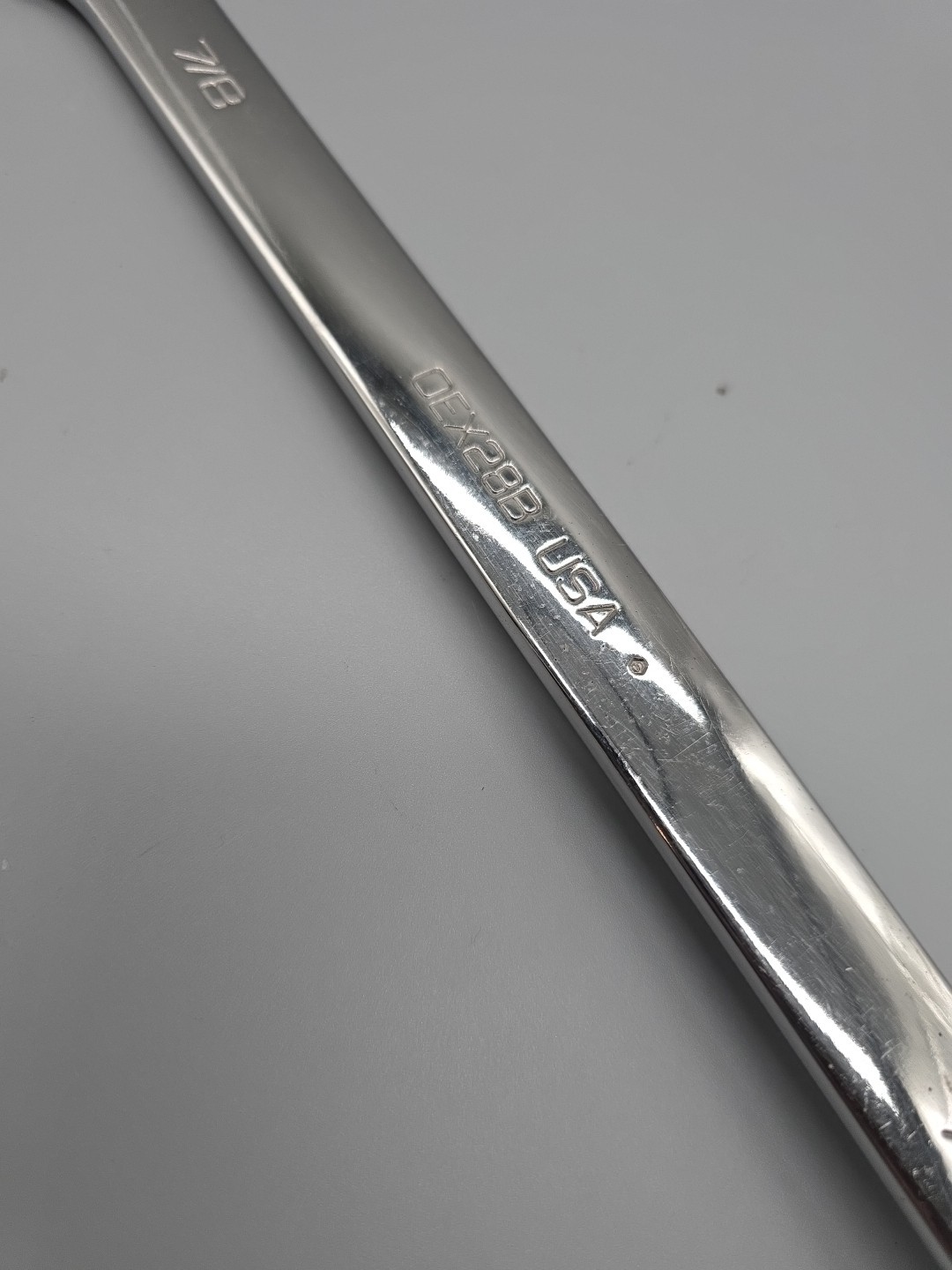Snap-on Tools OEX28B, 7/8″ Combination Wrench, 12.5″ Long, 12 Point USA