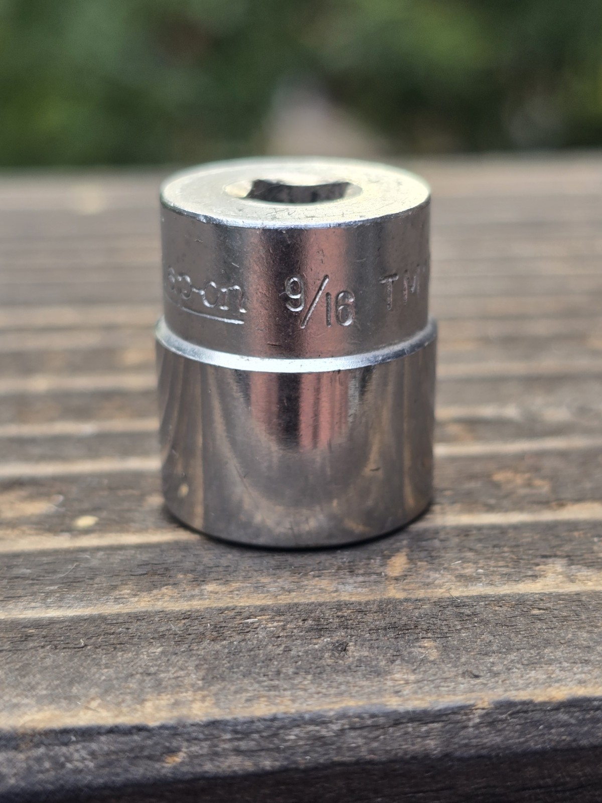 Snap-On TM18 1/4″-Drive 6-point Socket – 9/16″ 1962