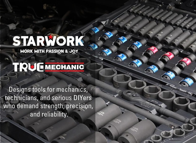 STARWORK TRUE MECHANIC™ 153-Piece Impact Socket Set, SAE/Metric