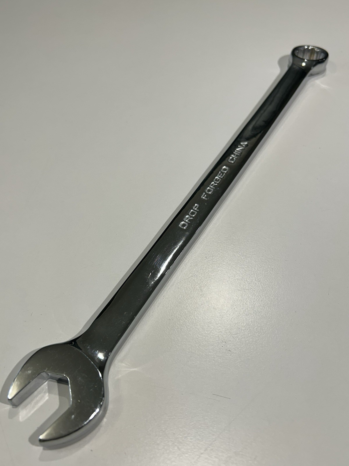 Pittsburgh New 7/8” Long Handle Chrome Combo Wrench 12pt