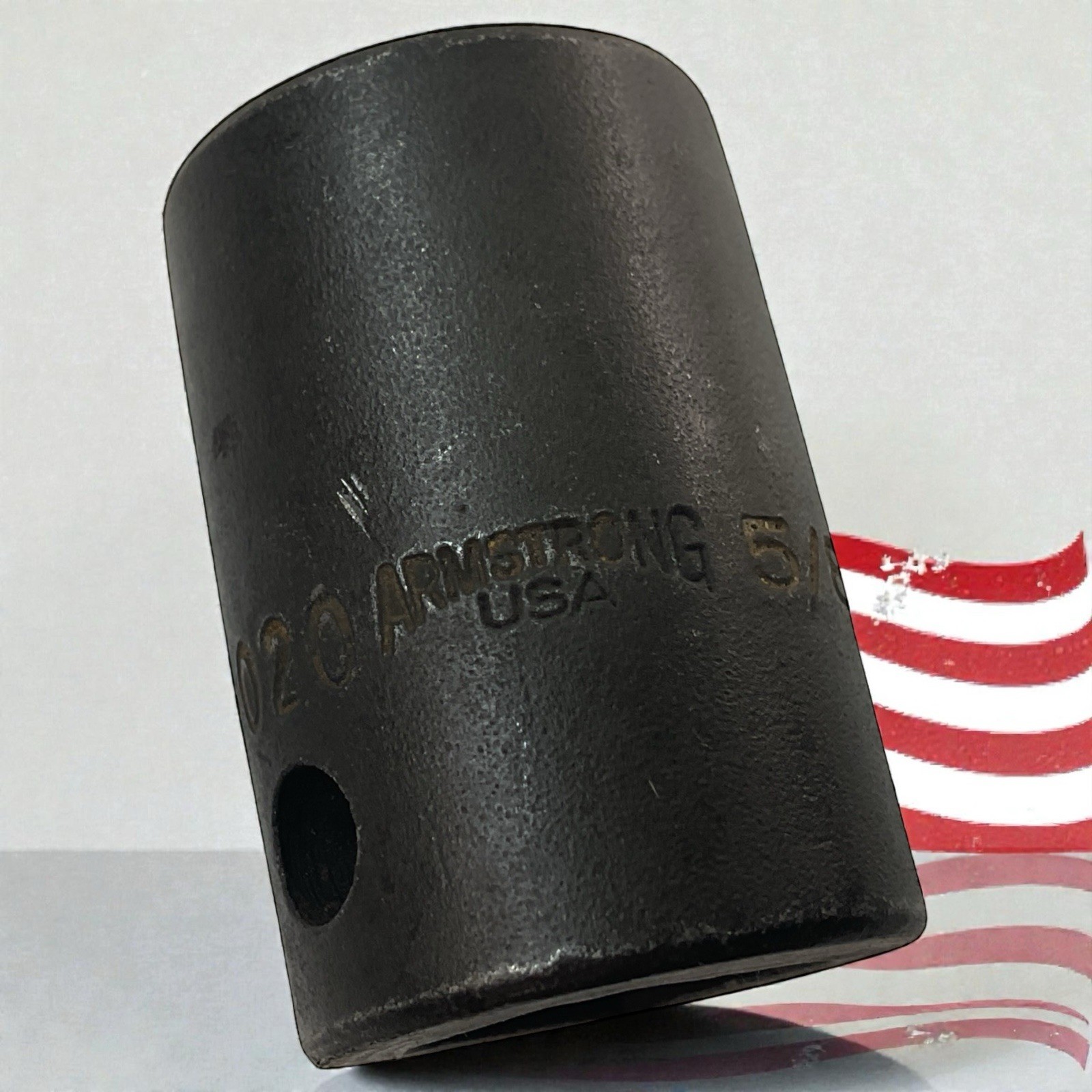 Armstrong Impact Socket 20-020 1/2″ Drive 5/8″ SAE 6 Point As Pictured USA