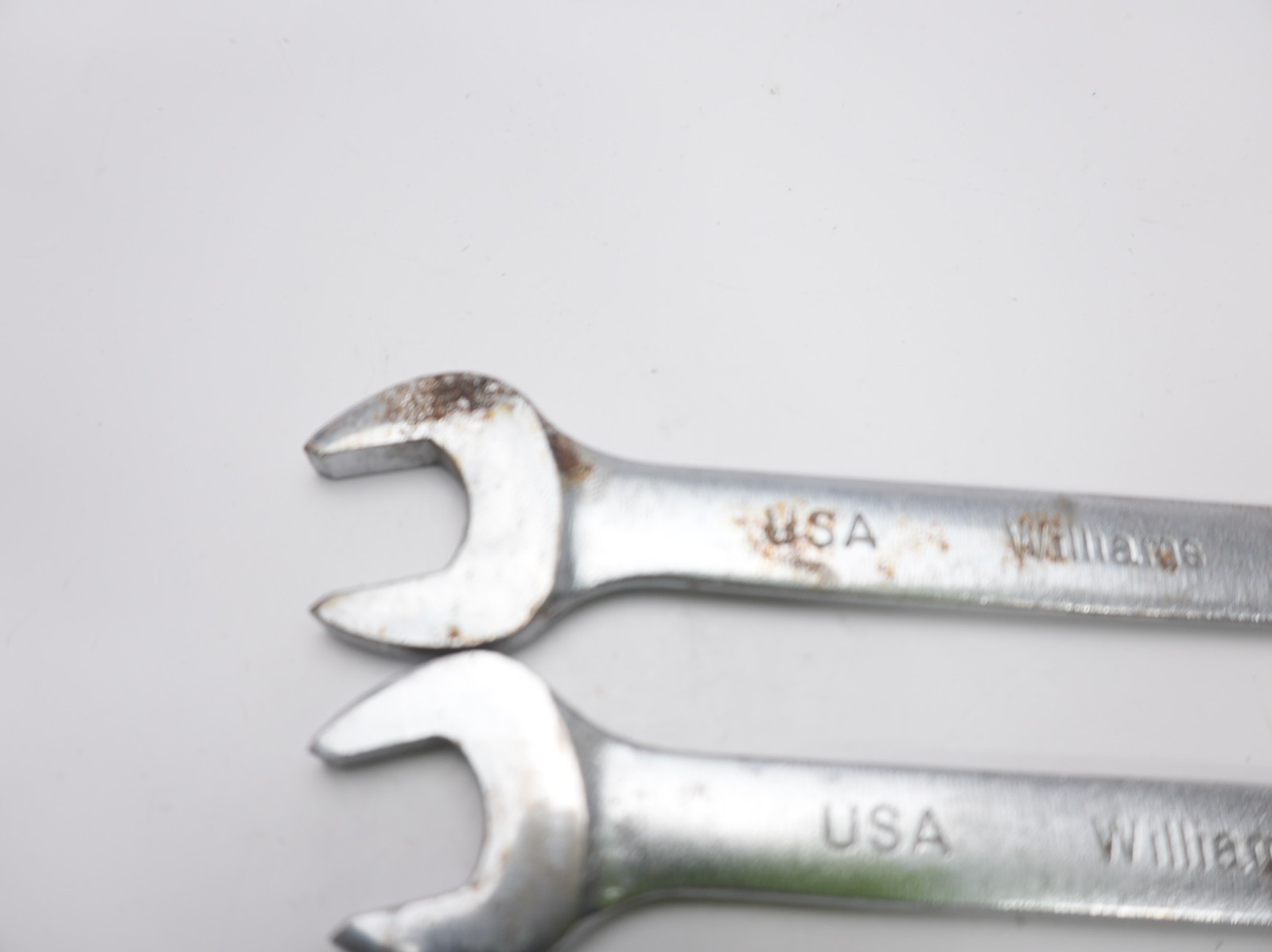 Williams Superrench Short Stubby Combination Wrench 7 pc Set 12 pt USA 3/8″-3/4″