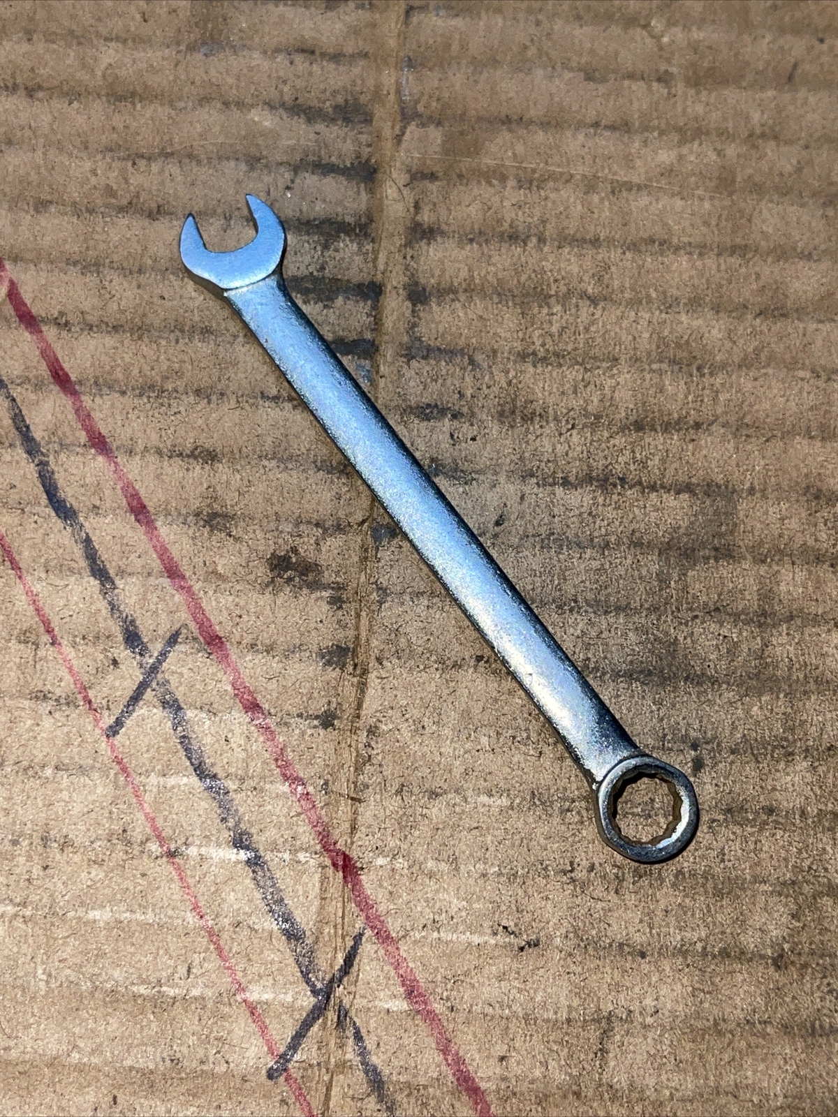 Vintage Craftsman USA 43941 7/32 X 15/64 In SAE Ignition 12 Point Wrench Midget