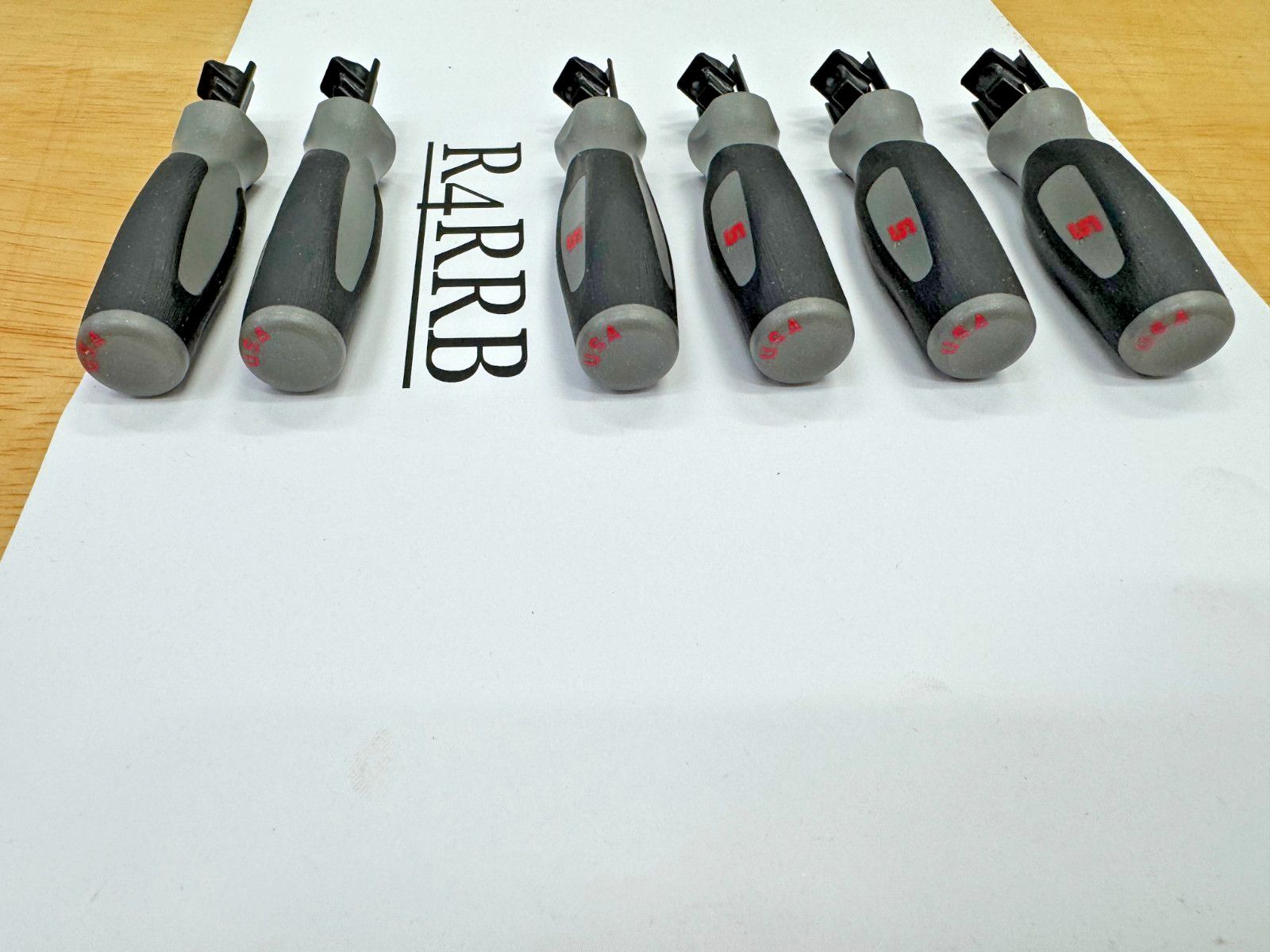 Snap-on Tools USA NEW 6PC DARK TITANIUM Feeler Gauge Holders LOT SET FB336-1DTx6
