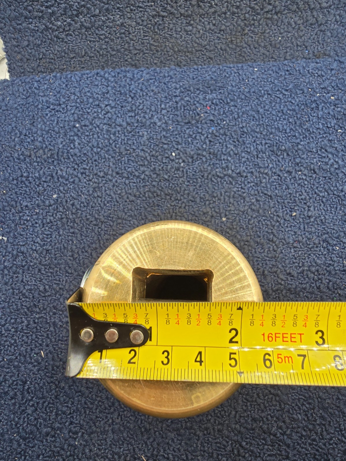 Aldon Square Drive 6 Point Bronze Tank Car Socket 1-7/16″