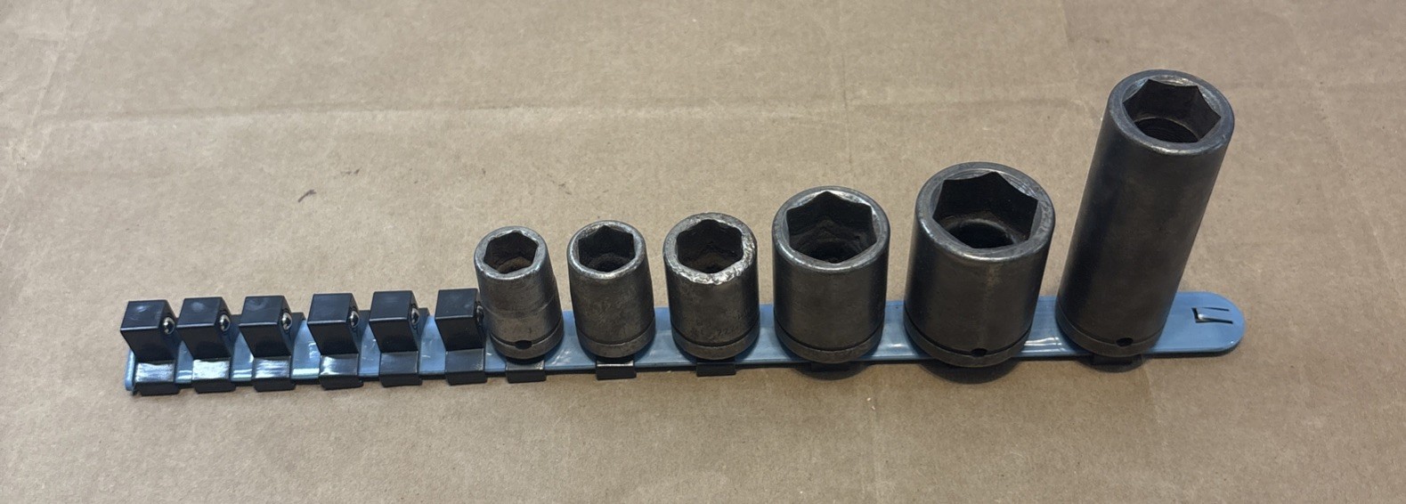 Cornwell Impact Sockets 6 Pieces Mechanics Tools USA 22mm, 27, 24, 18, 16, 14 mm