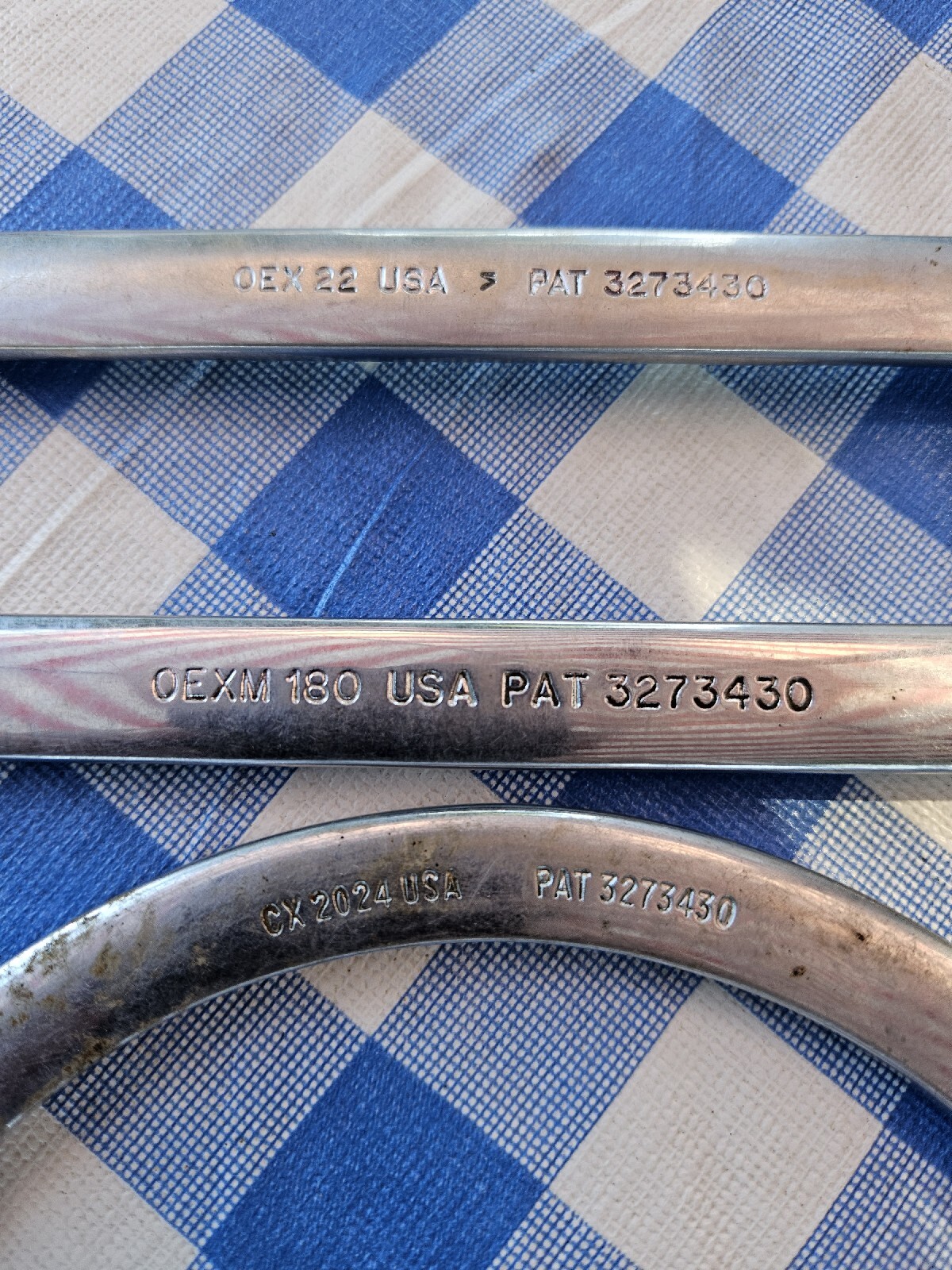 SNAP ON TOOLS WRENCHES Vintage Snap On Wrench Lot of 5 SNAP-ON TOOLS WRENCHES
