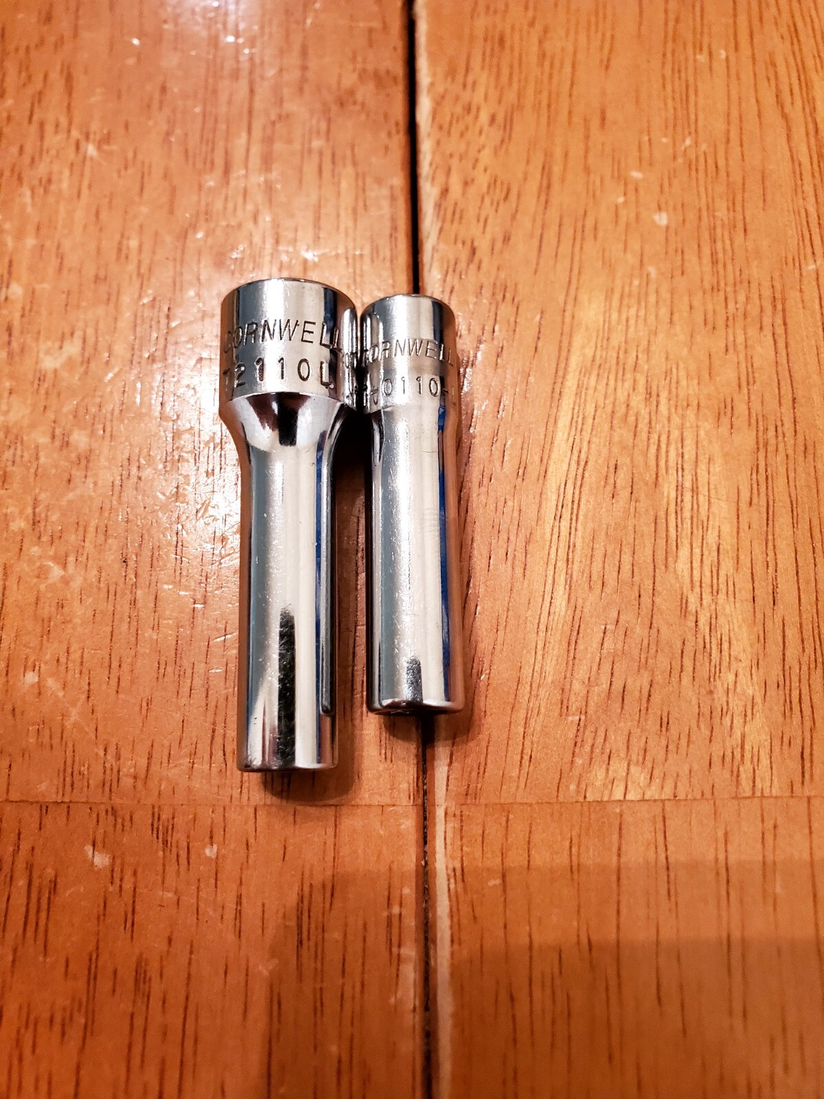 Cornwell Tools 1/4 3/8 Drive 5/16 12PT Deep Sockets Lot Of 2