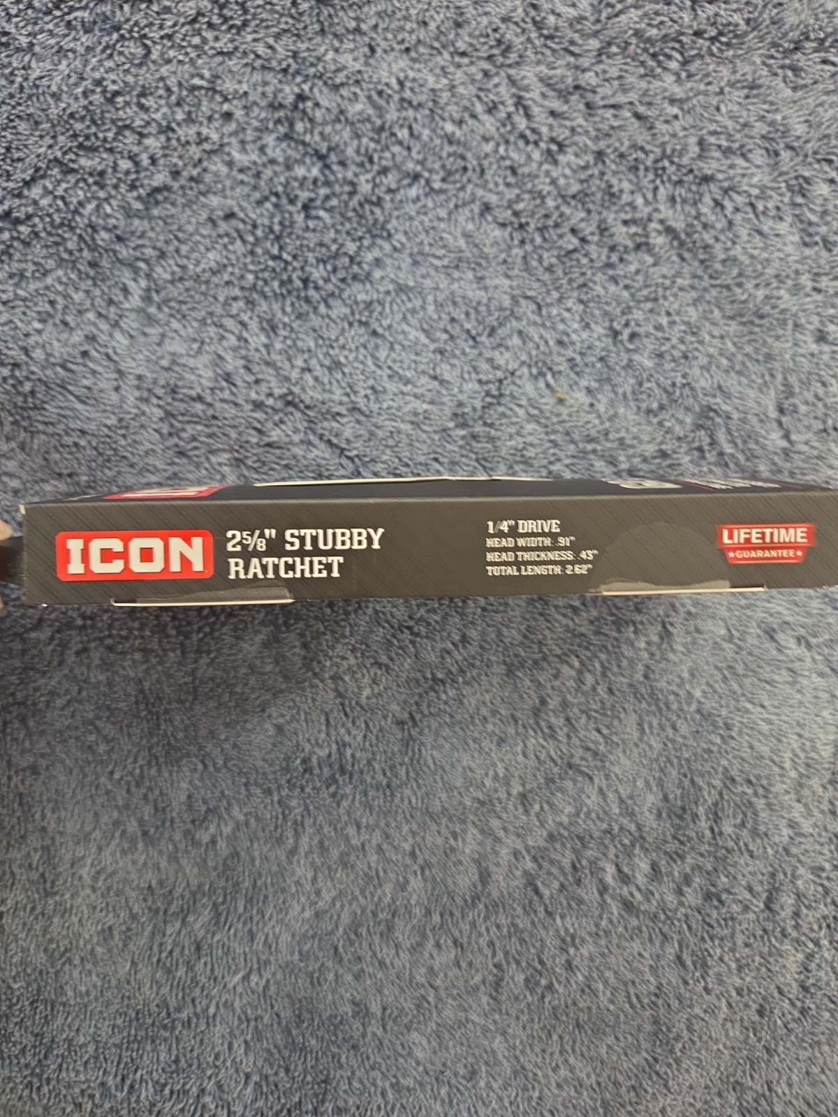 ICON R1ST G2 1/4″ DRIVE 2 5/8″ STUBBY RATCHET