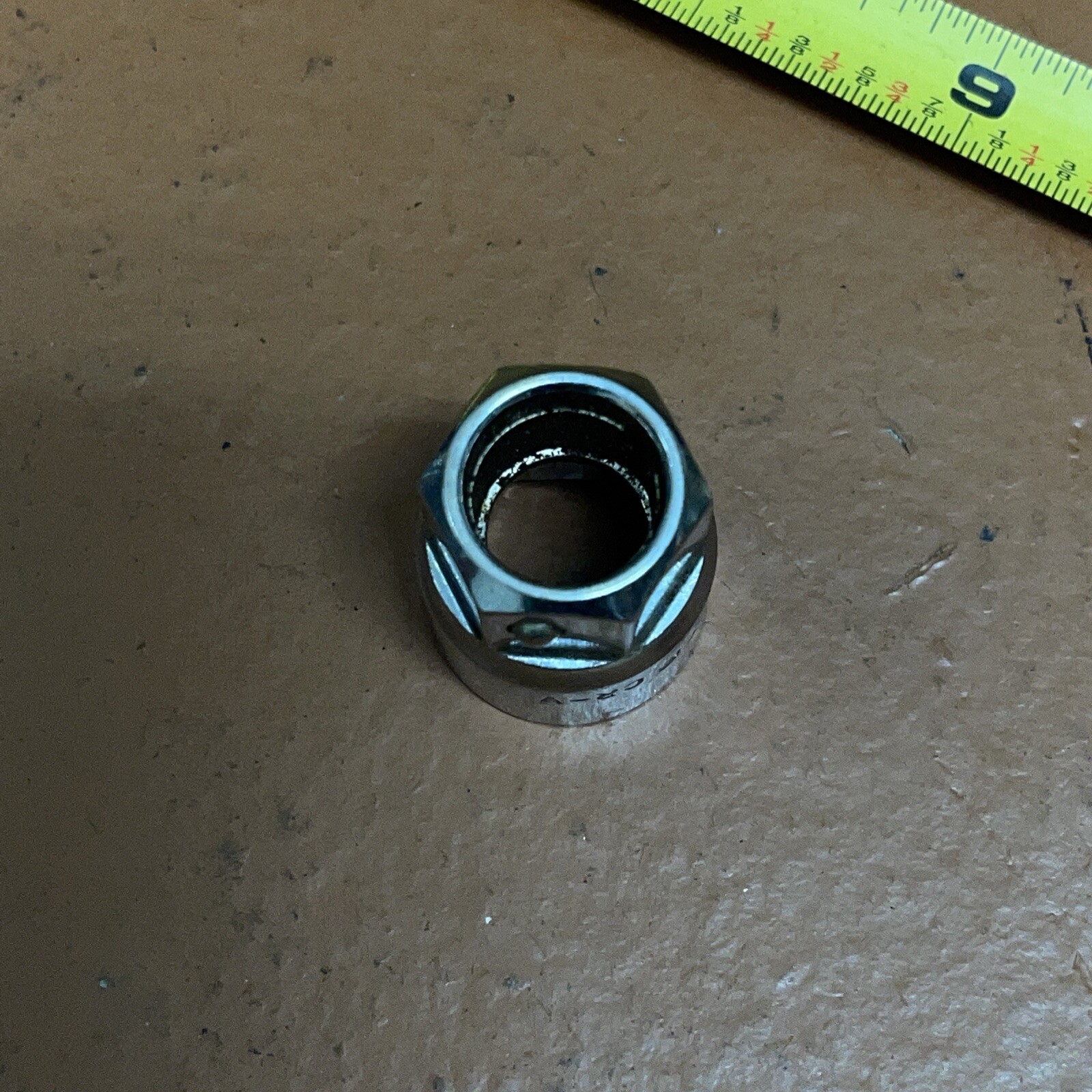 Pittsburgh 11/16 In SAE Pass Through Thru Socket 6 Point Lifetime Warranty