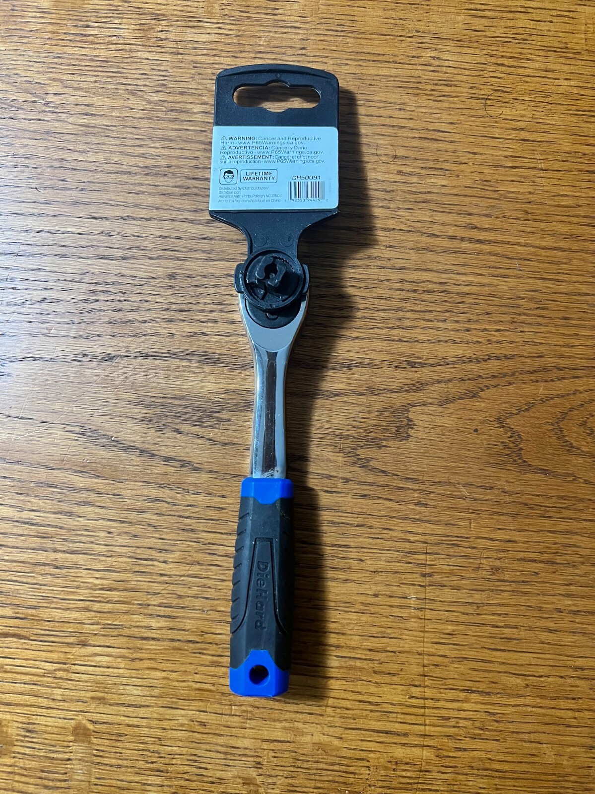 DieHard 1/4″ Drive Quick Release Offset Ratchet, 72 Tooth
