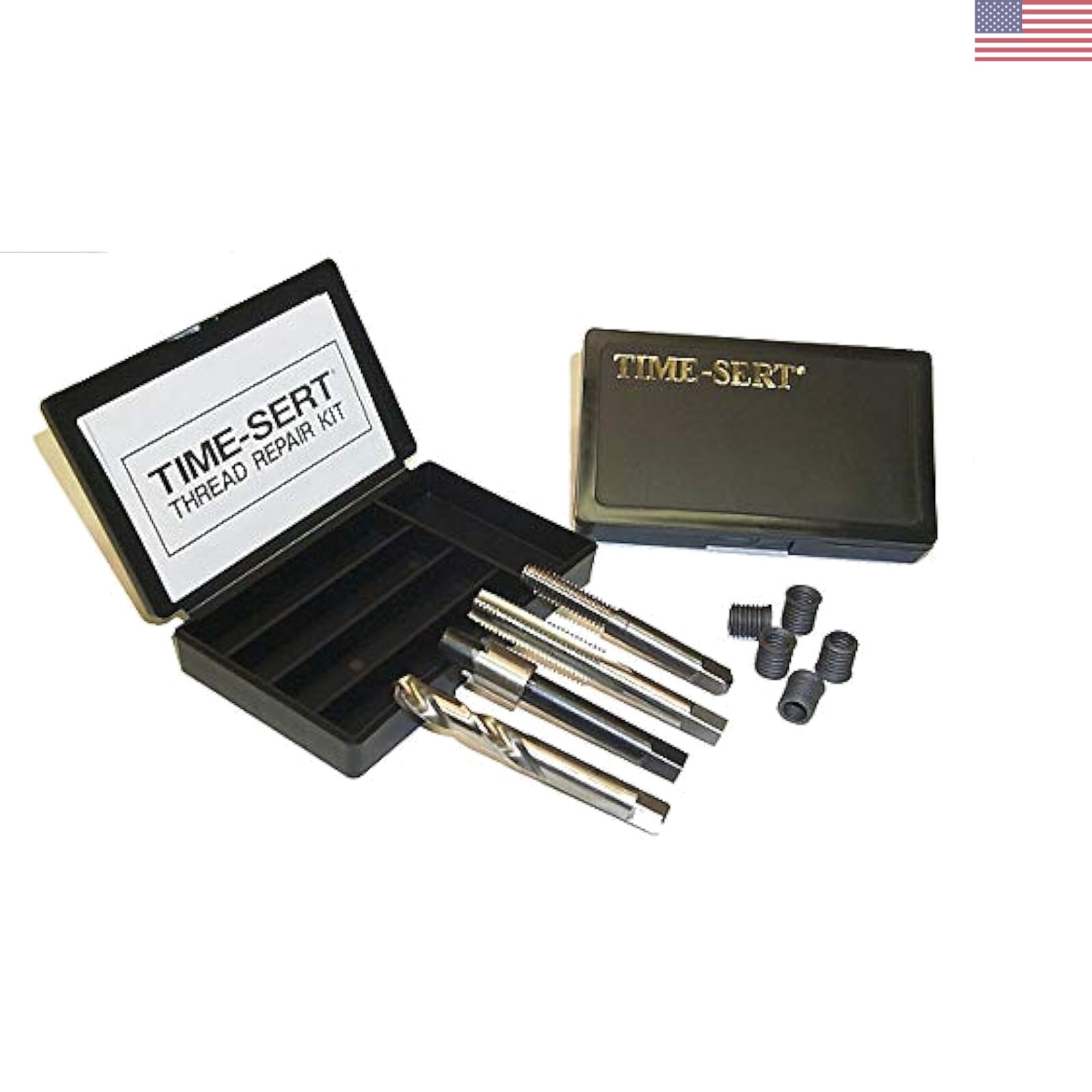 Premium M10x1.5 Thread Repair Kit with 5 Inserts – High-Speed Steel Construction