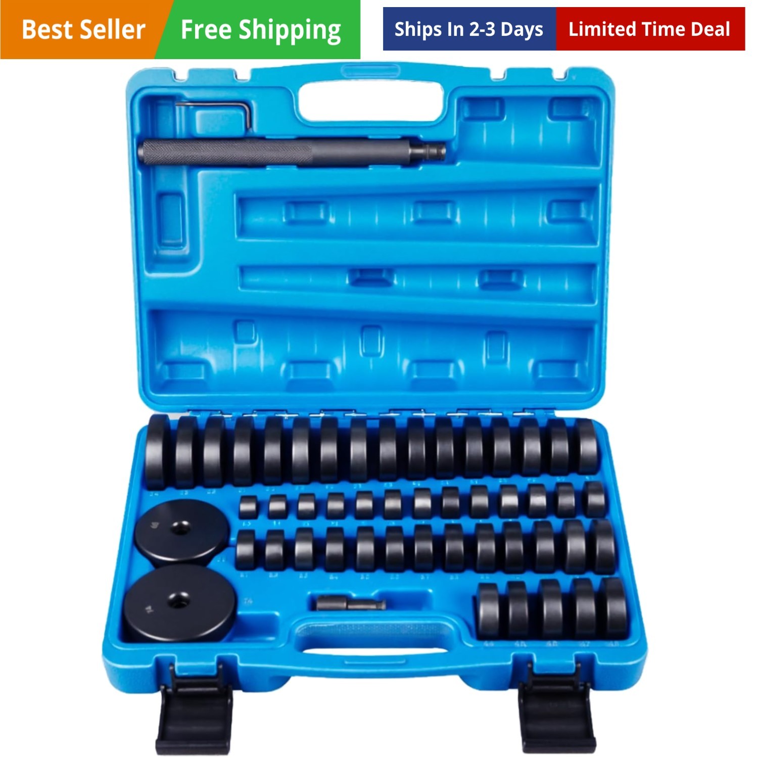52 in 1 Custom Bushing Driver Set, Transmission Bushing Driver Removal Set Wh…