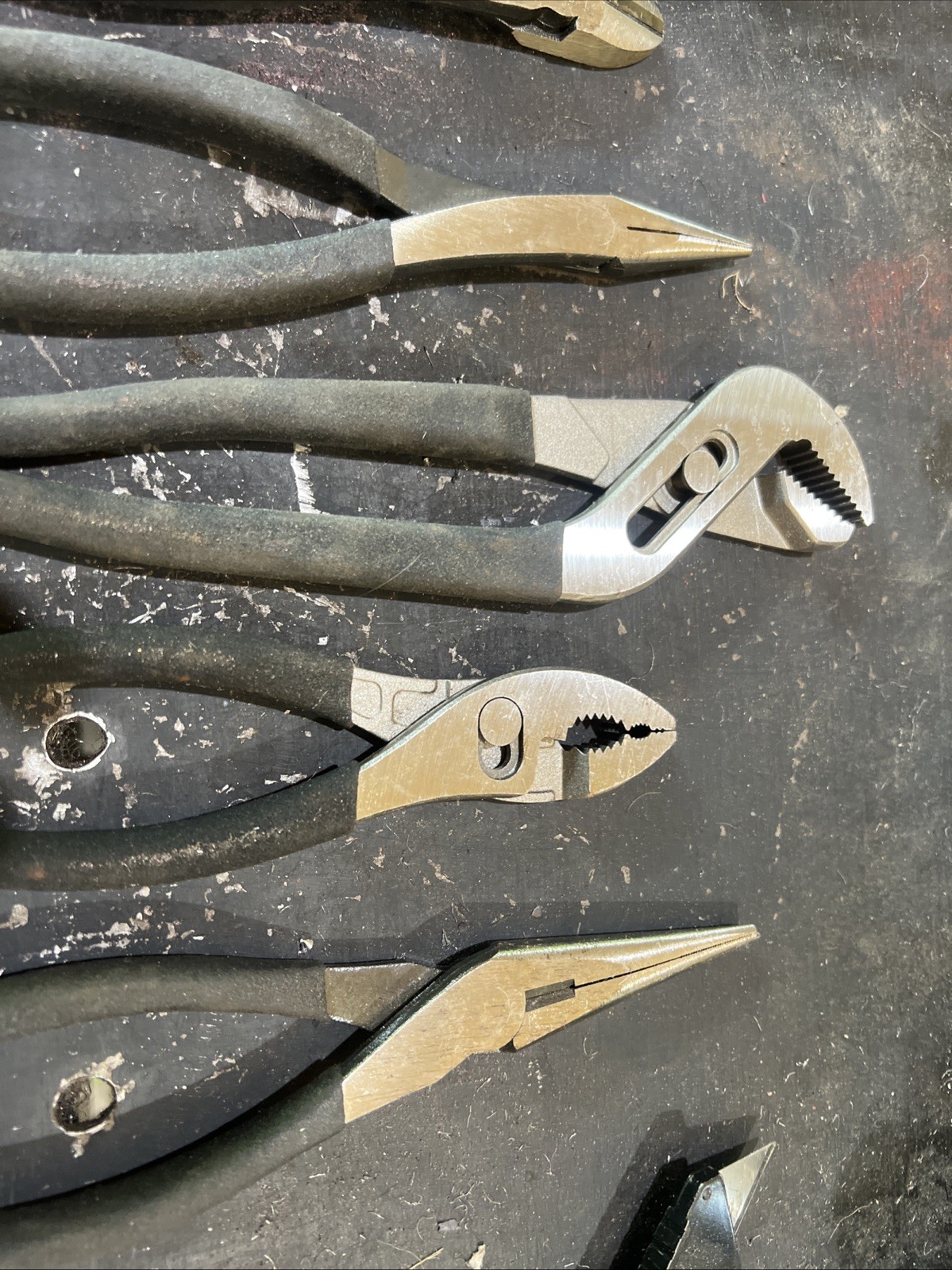 NOS Craftsman USA Made Plier Set 6 Pieces
