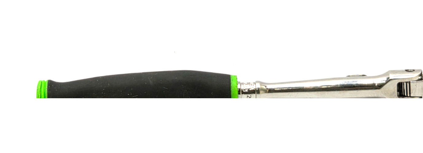 SNAP ON TOOLS USA THLX72G 1/4 Dr Dual 80 Locking Flex Head Ratchet Green