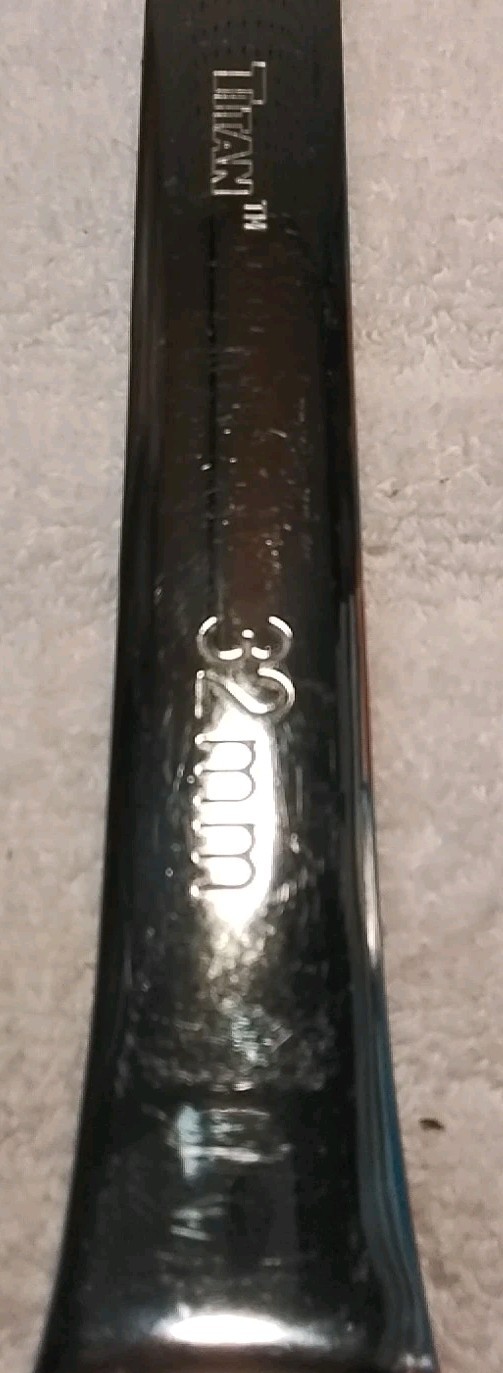 12528 TITAN TOOLS 32MM RATCHETING COMBO WRENCH 16″ LONG